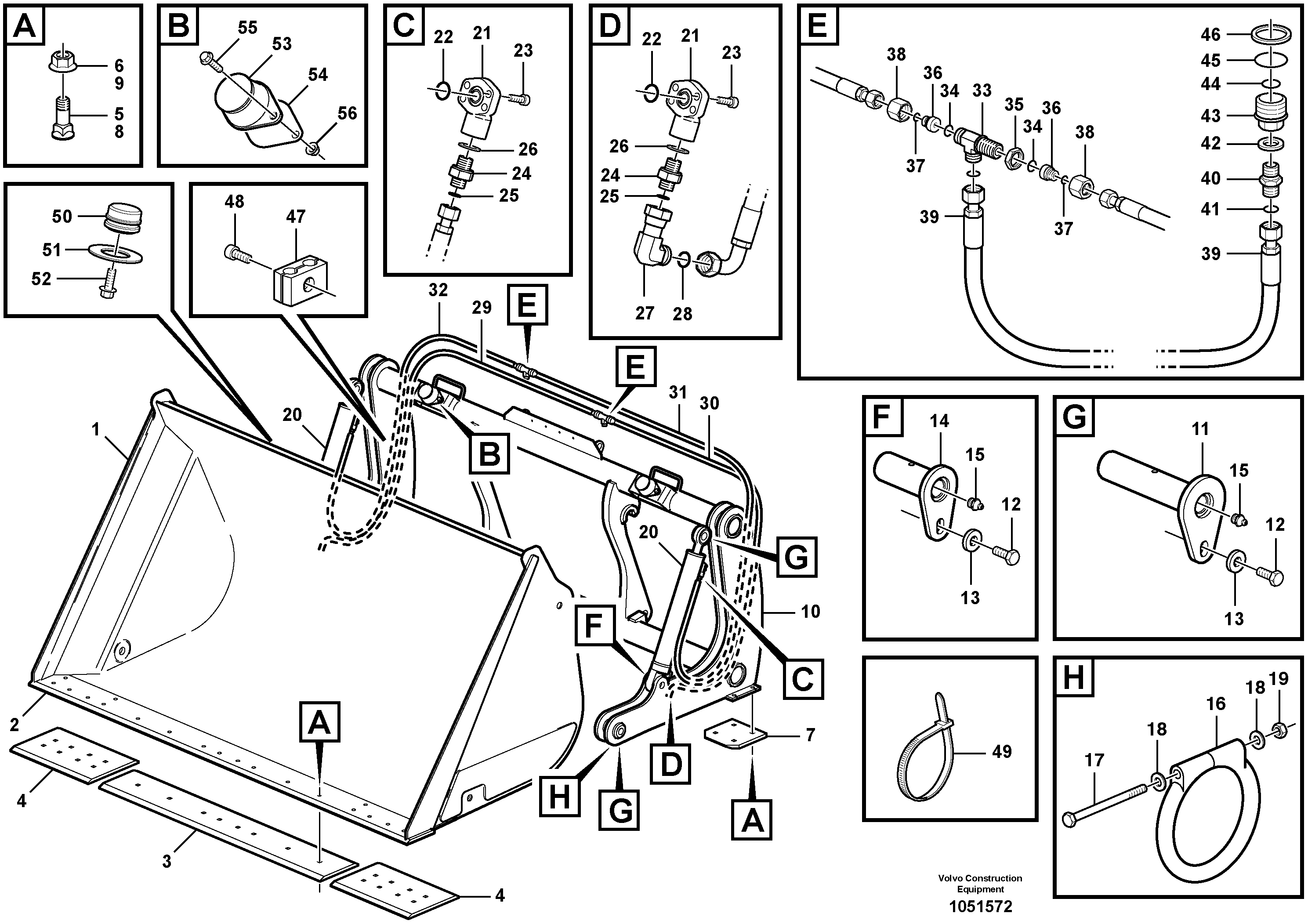 Front Reinf VOE976433 VOLVO