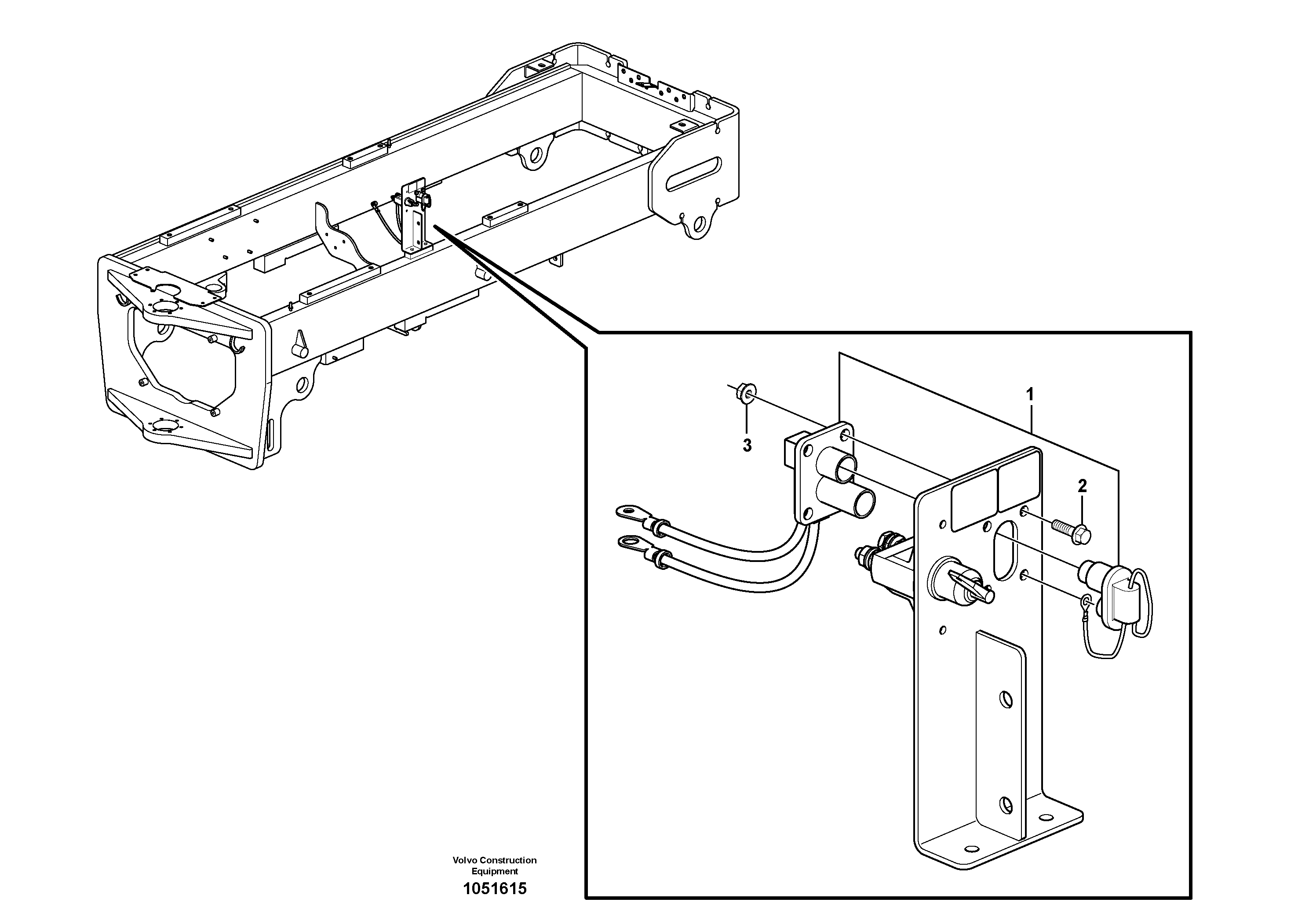 Fork Shaft VOE12746472 VOLVO