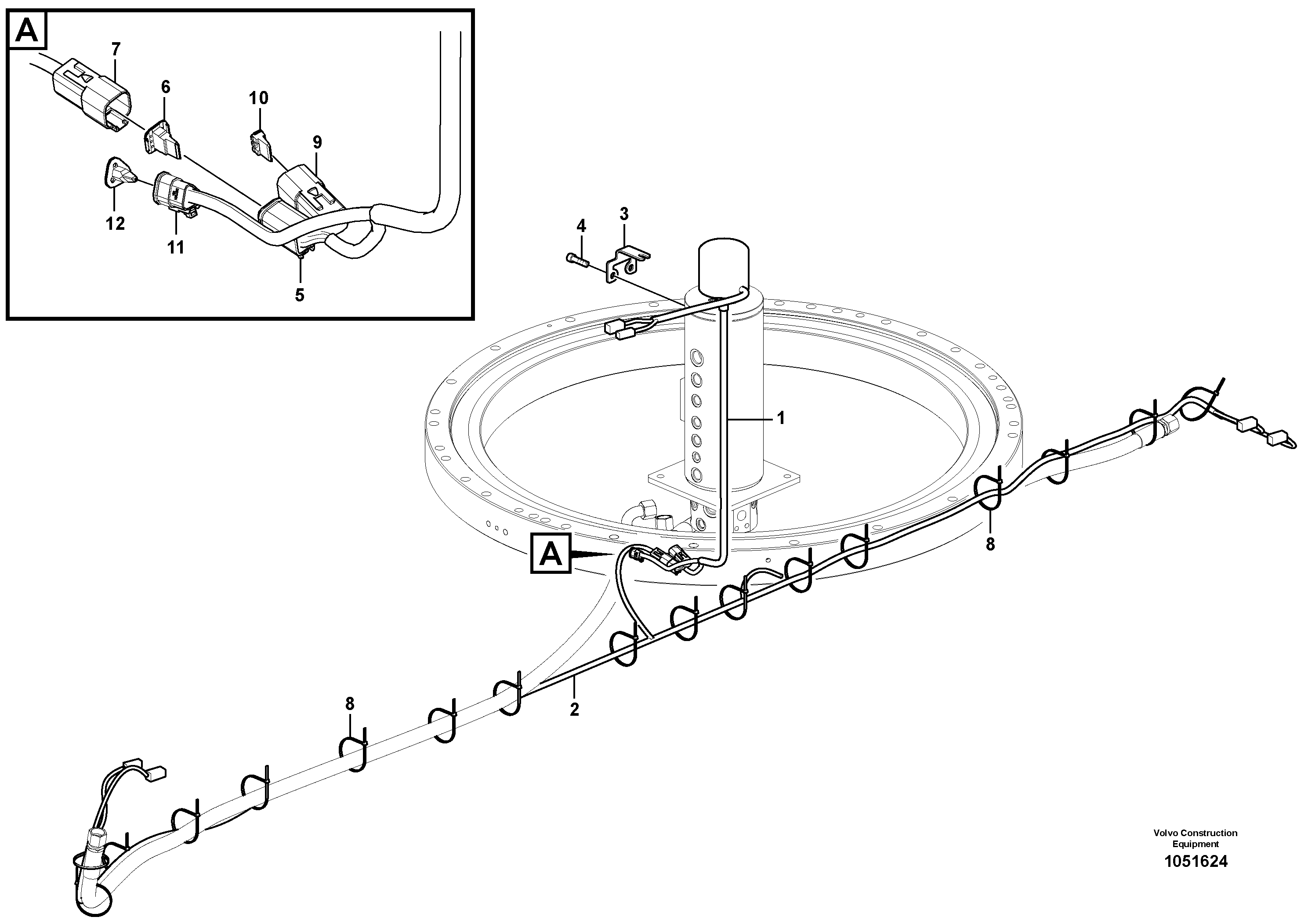 Support Leg VOE14569990 VOLVO