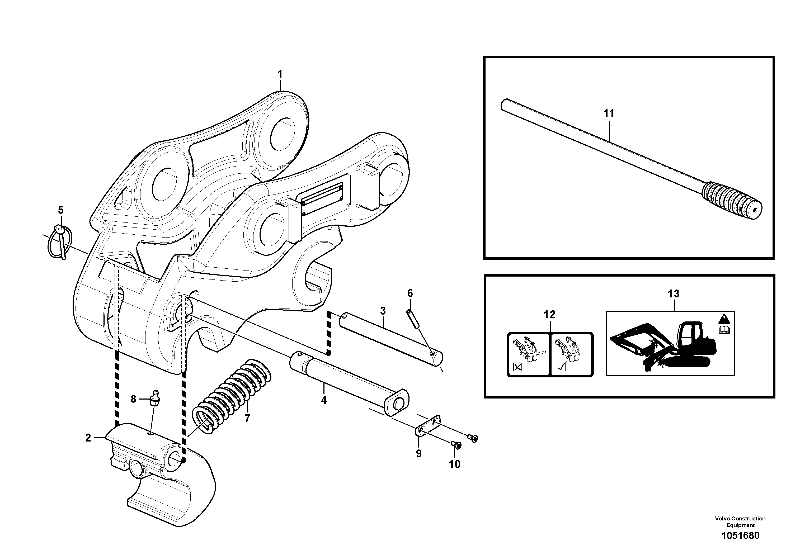 Engine heater VOE60110086 VOLVO