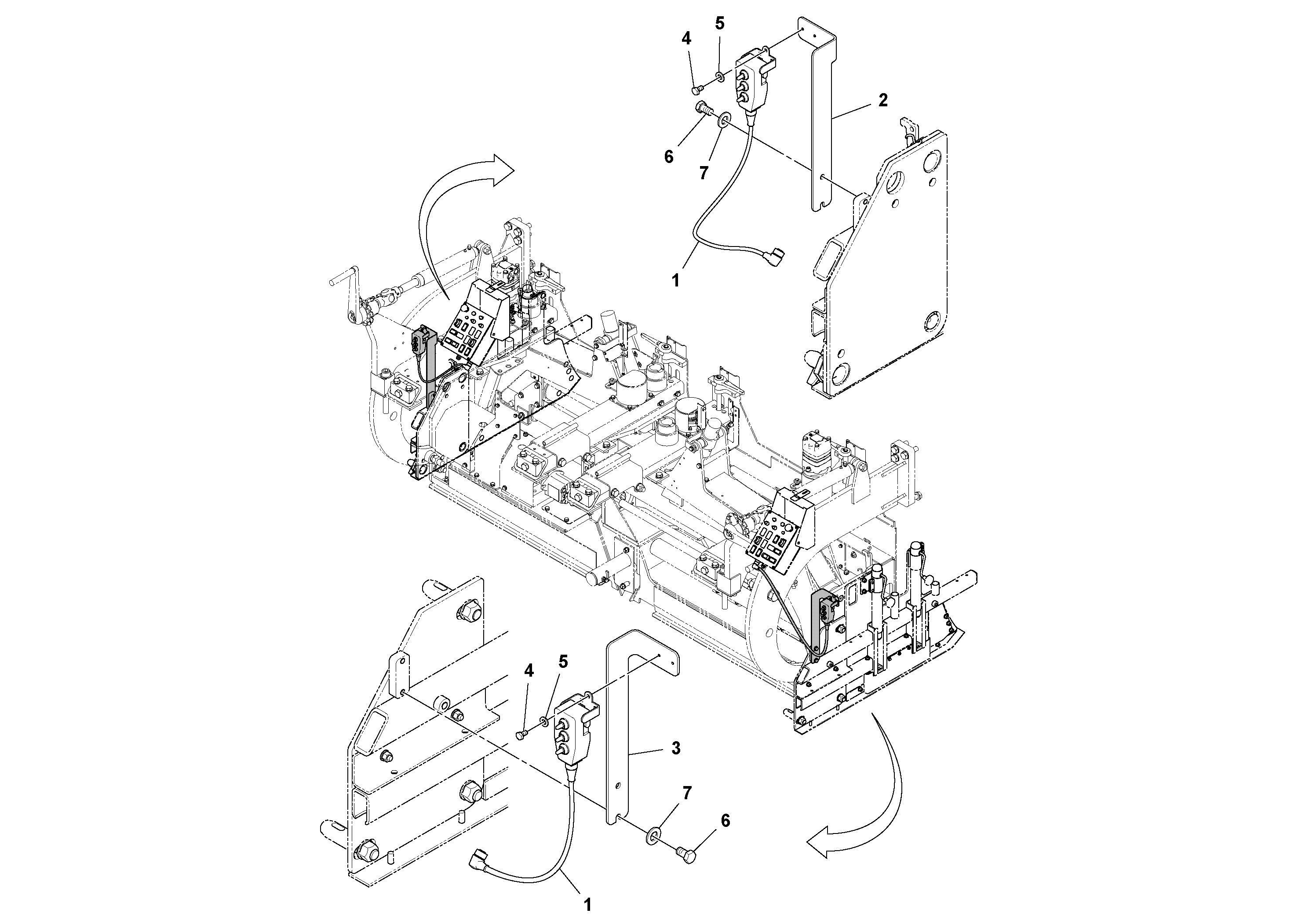 Seat frame RM43820109 VOLVO