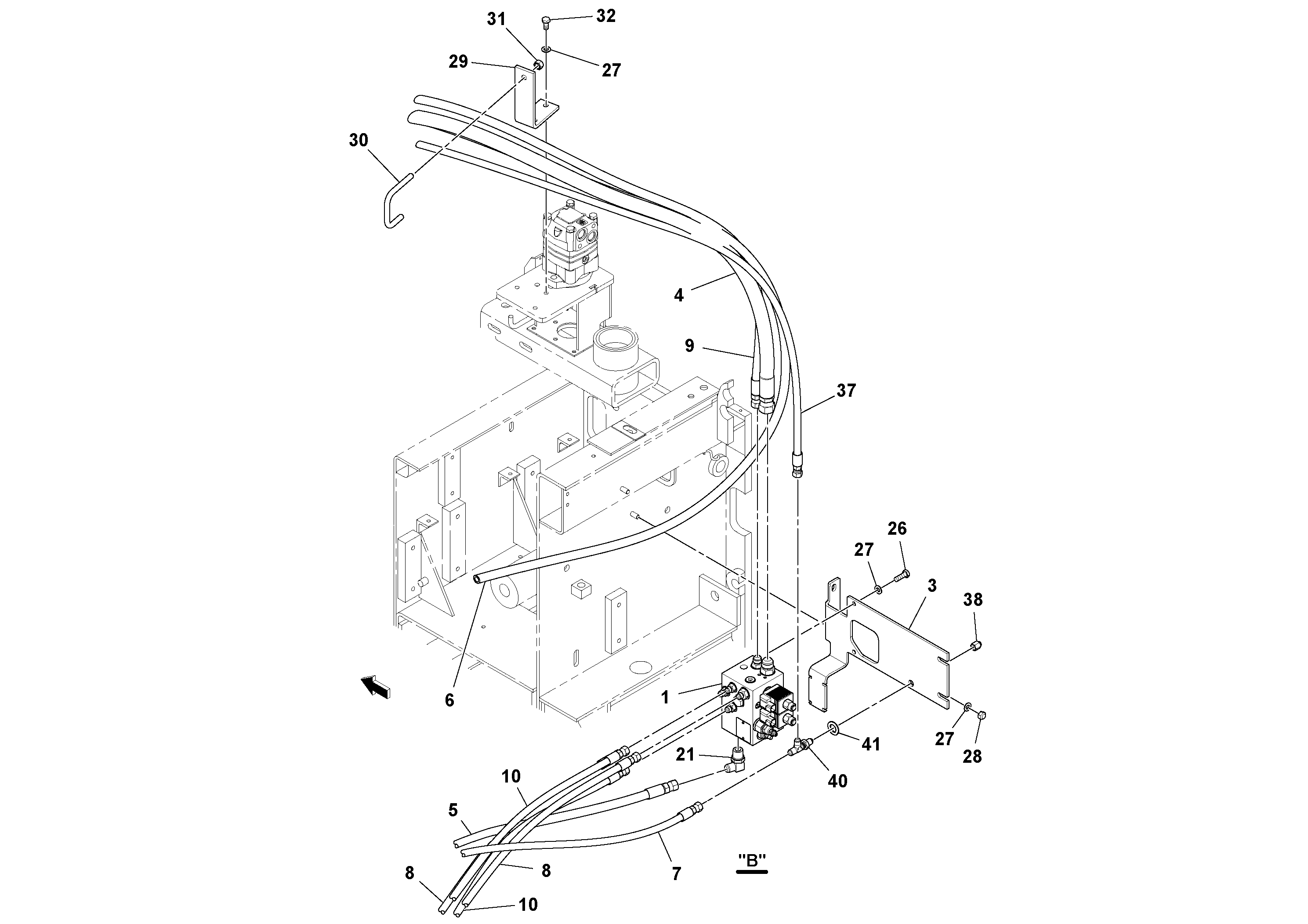 Seat frame RM43927490 VOLVO