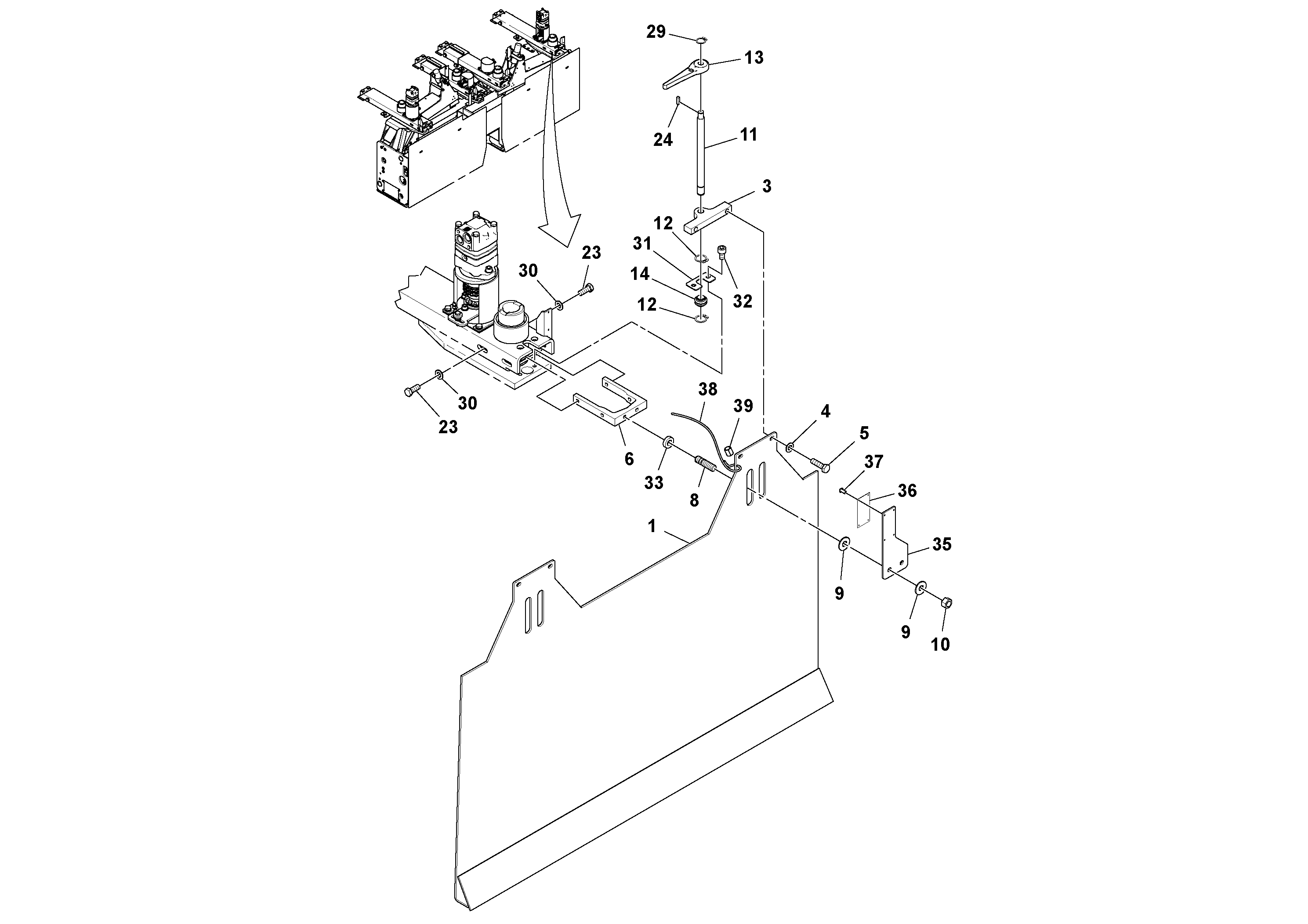 Rec.housing RM13867221 VOLVO