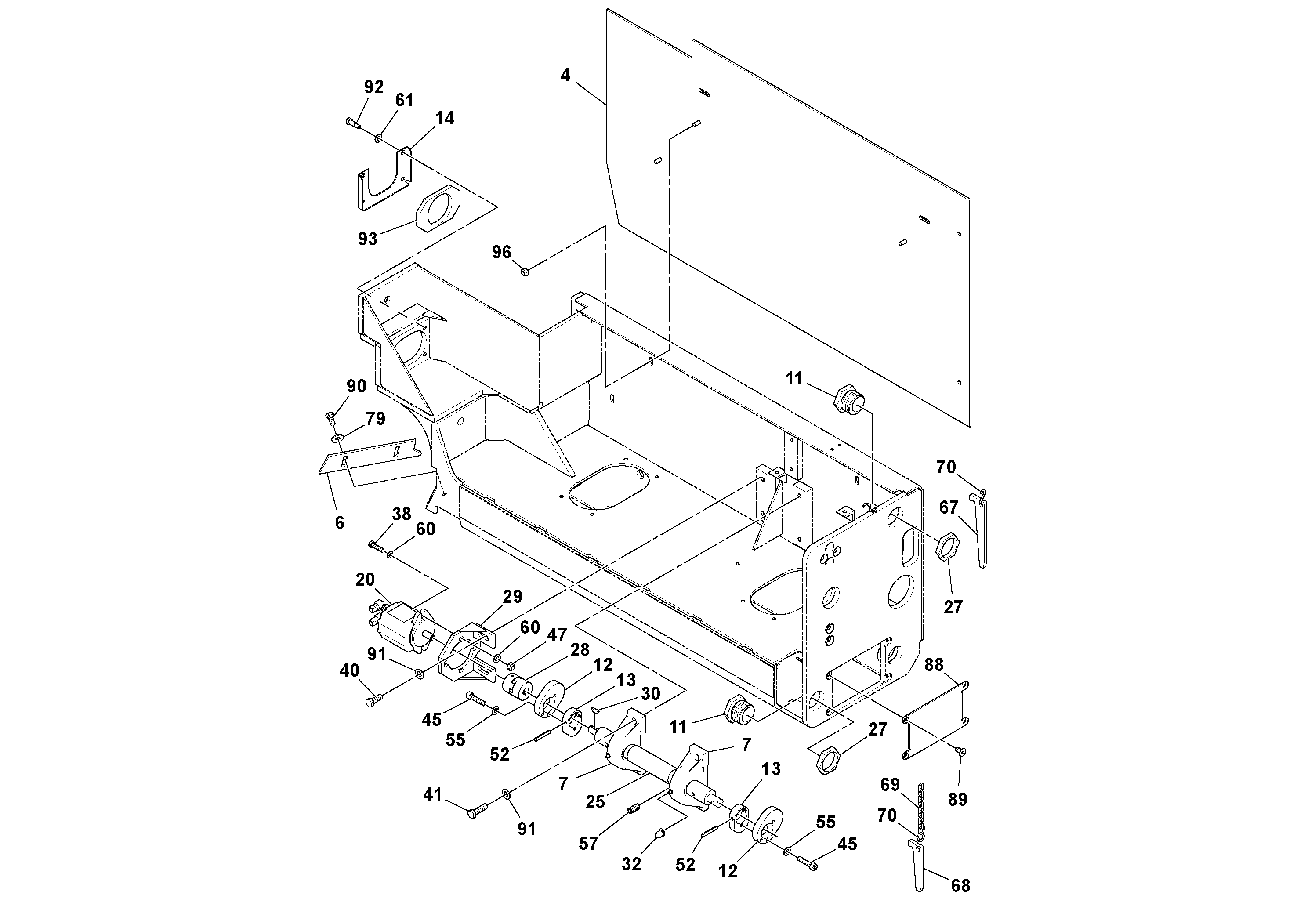 Rec.housing RM13487103 VOLVO