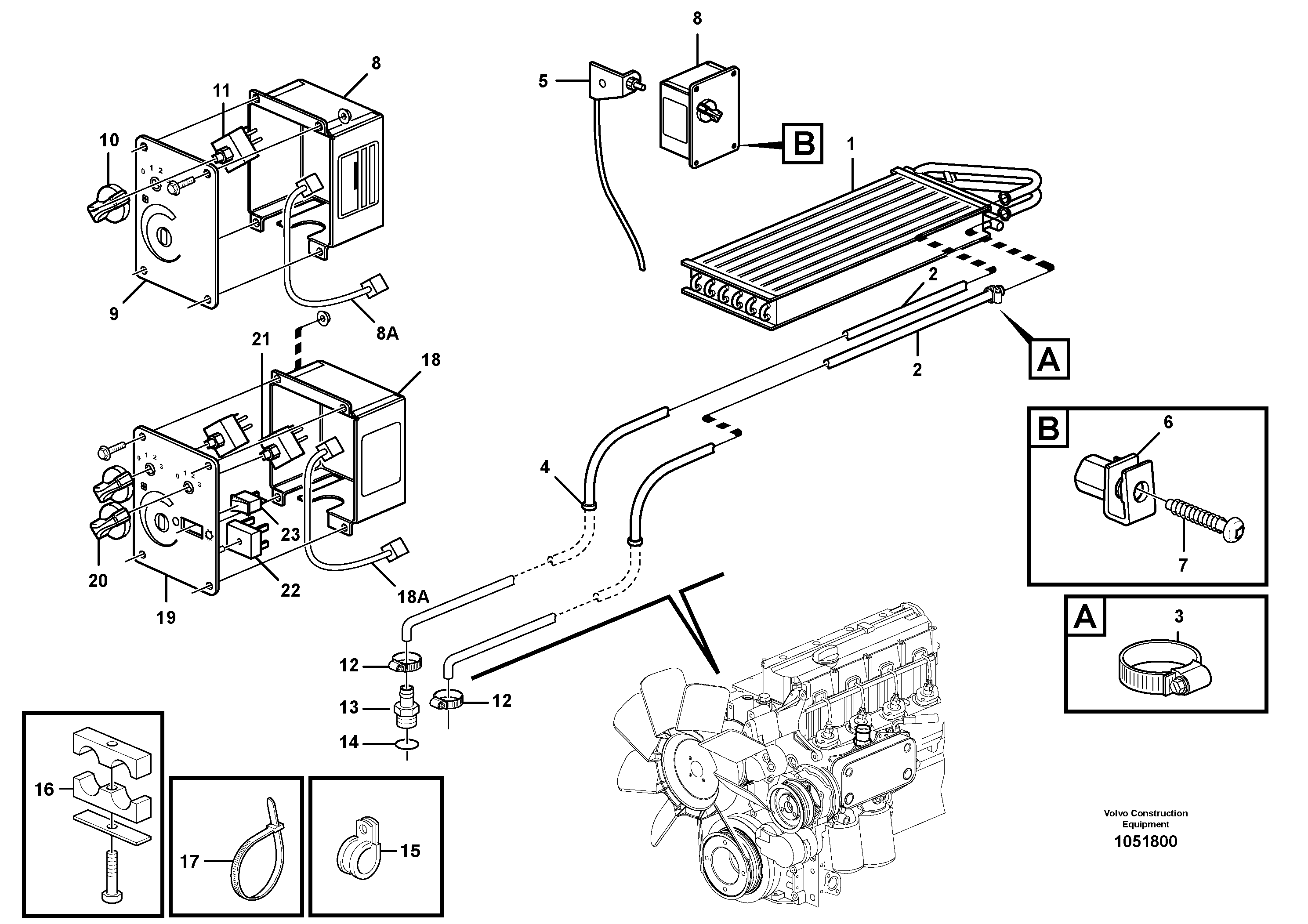 Support Leg VOE15145489 VOLVO