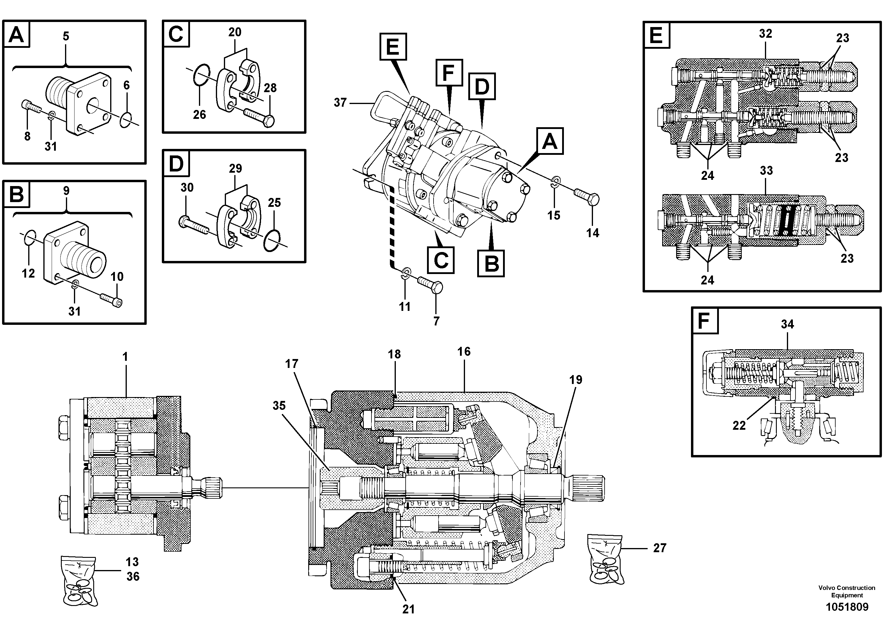 Sealing Kit PJ7416221 VOLVO