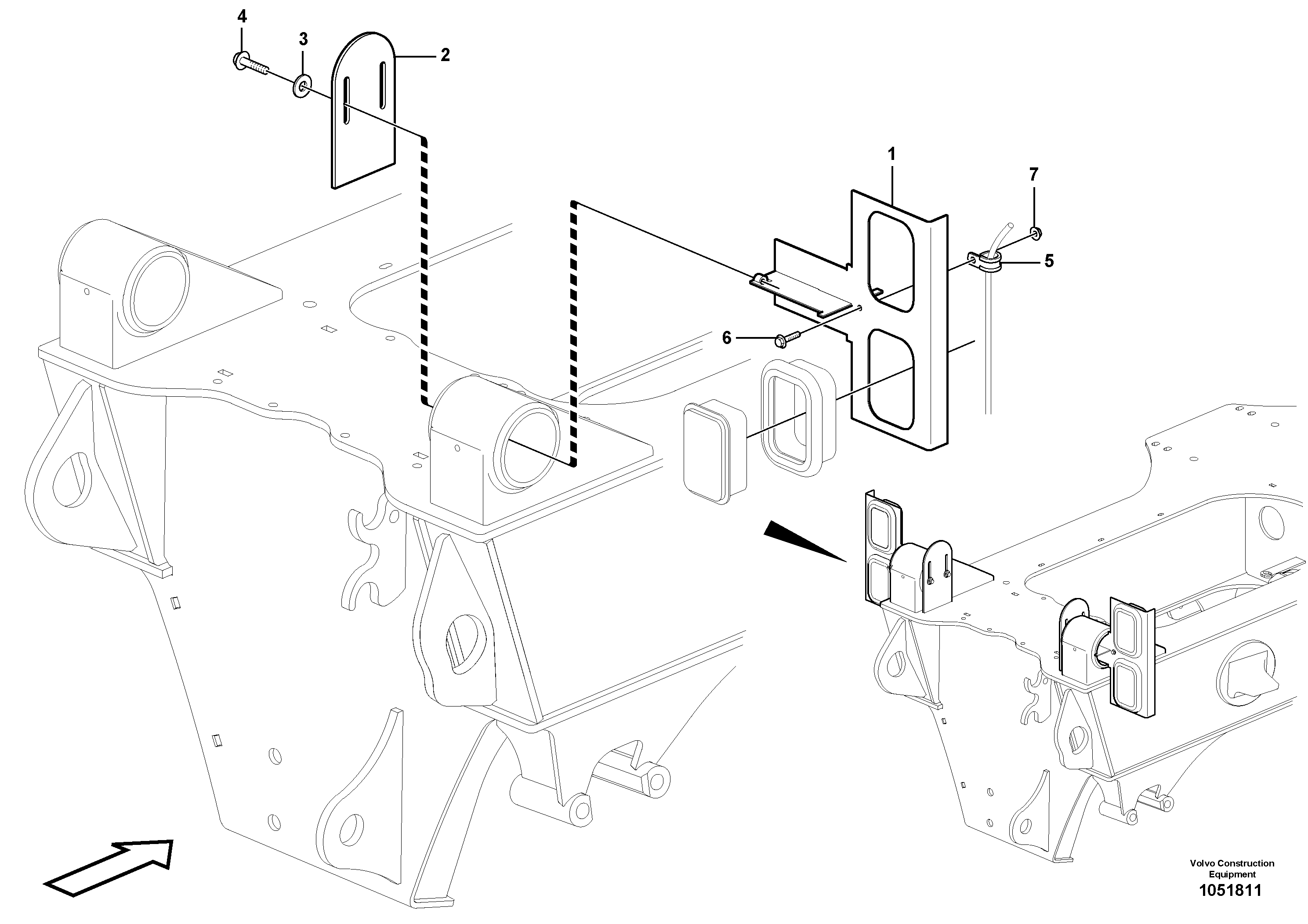 Rec.housing VOE15116893 VOLVO