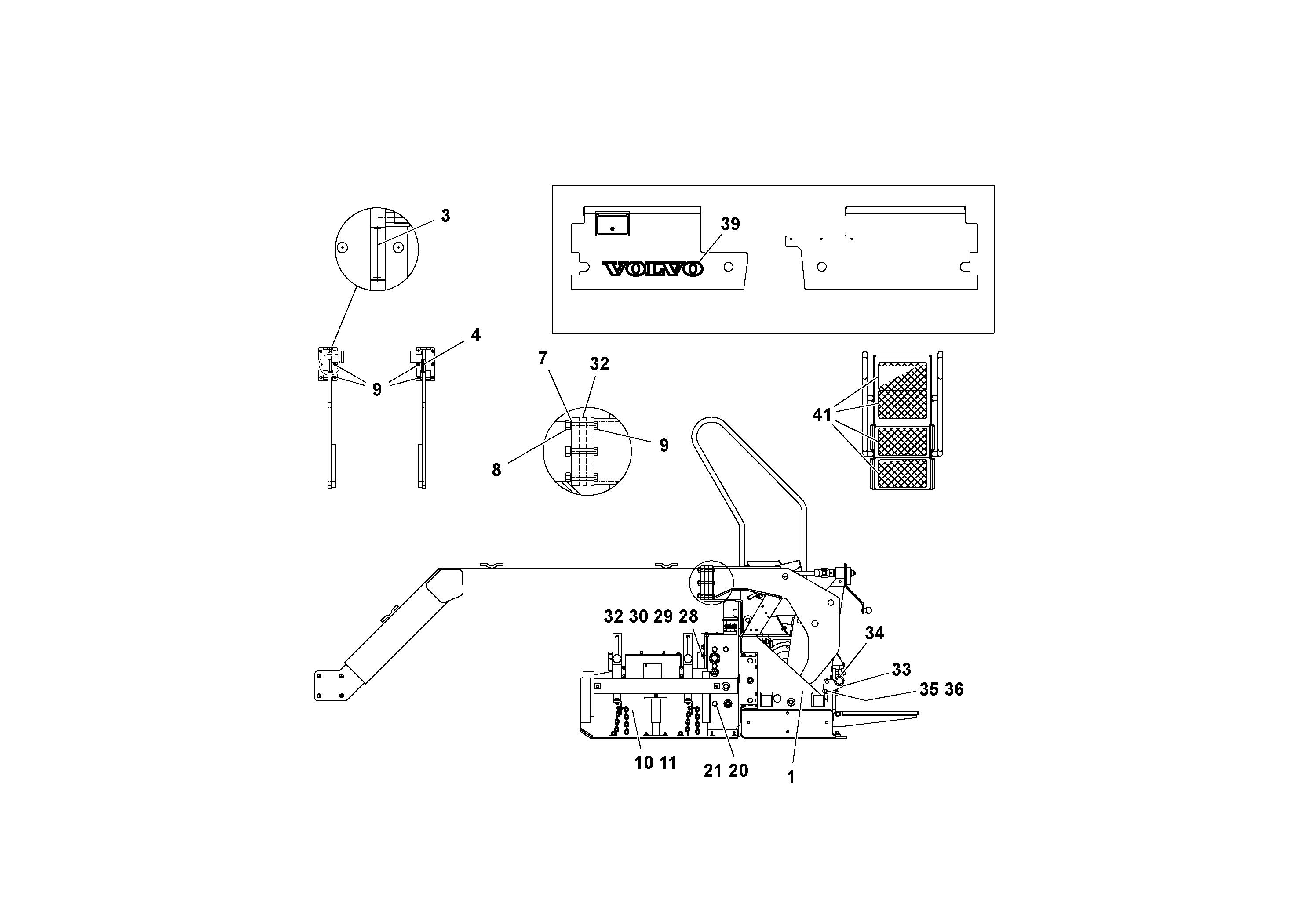Rec.housing RM20318705 VOLVO