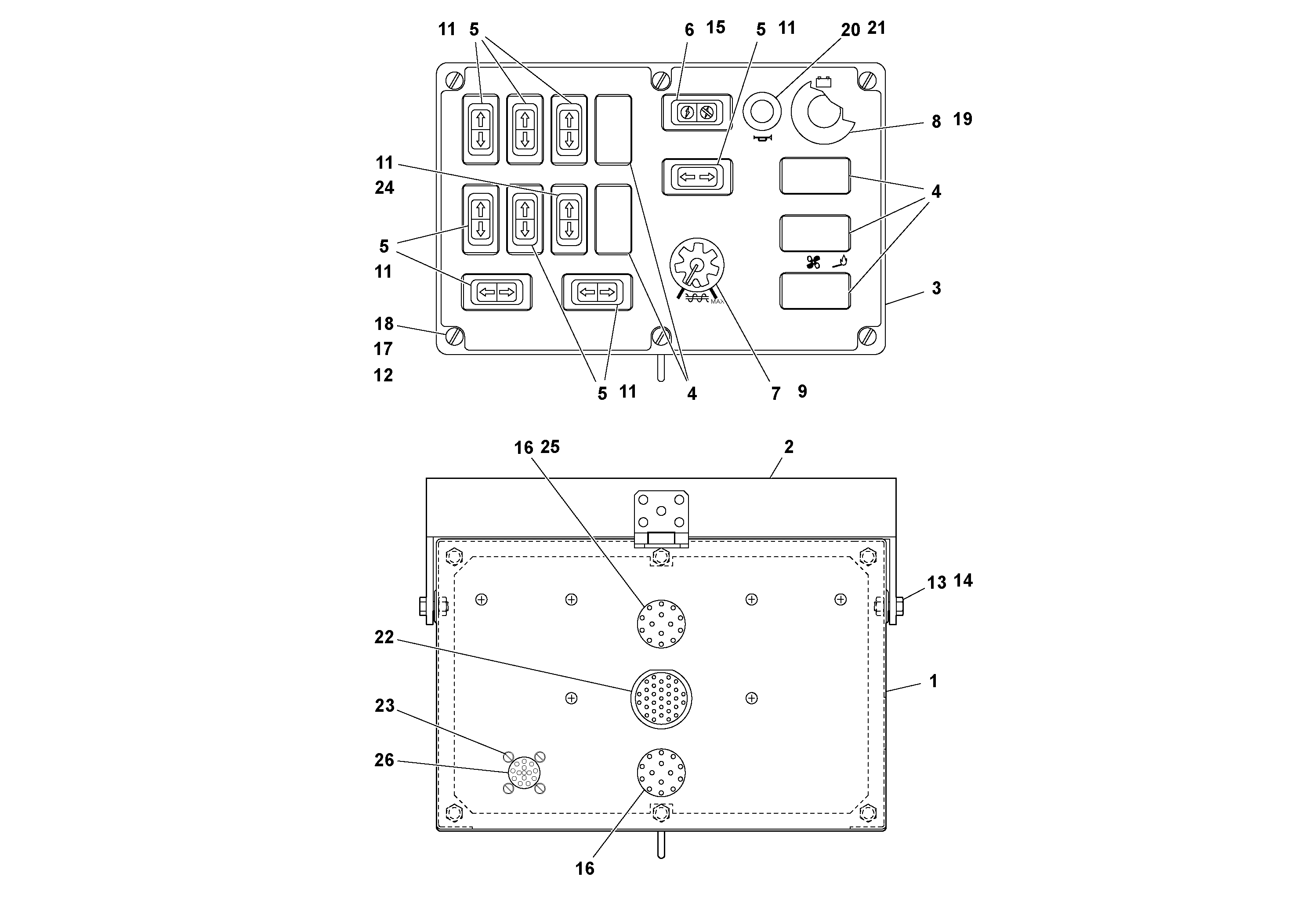 Rec.housing RM20343471 VOLVO