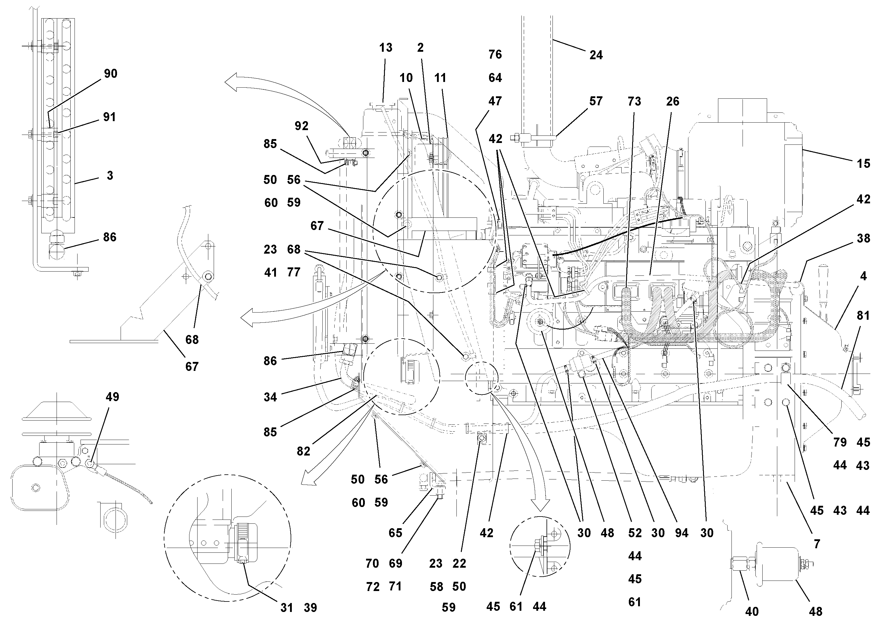 For upper engine part RM20259057 VOLVO
