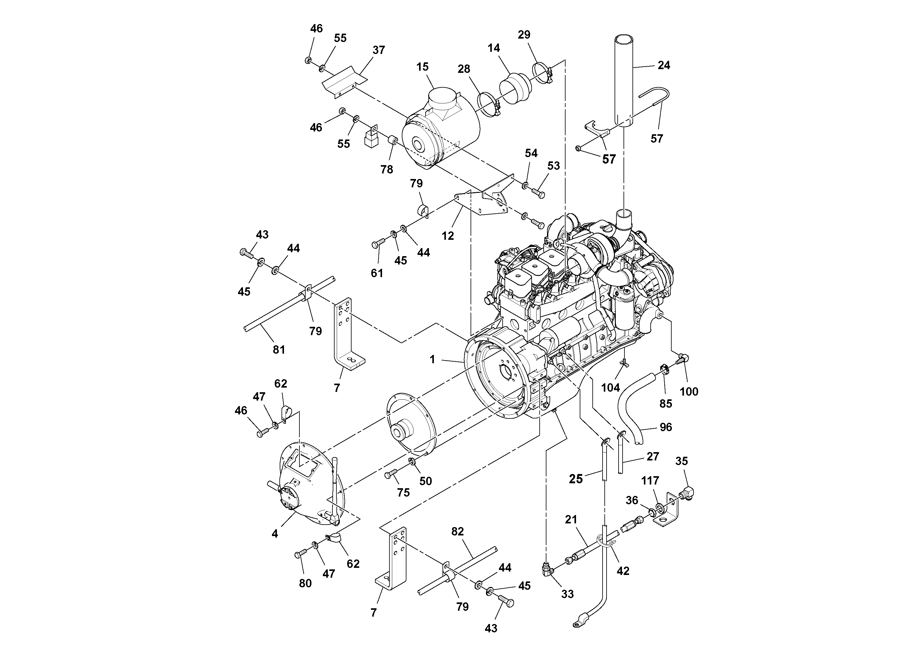 Starter RM13871280 VOLVO