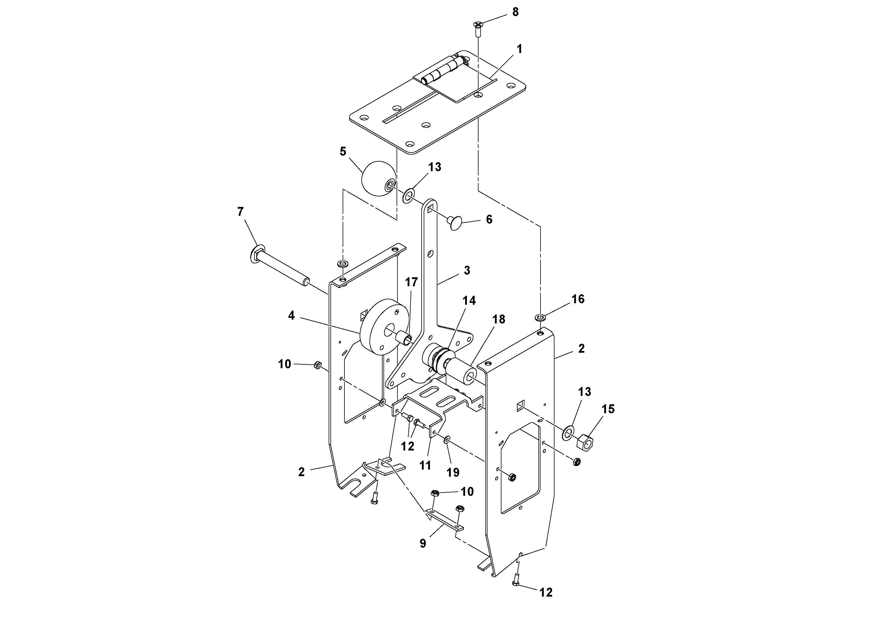 Pivot Pin RM13499306 VOLVO