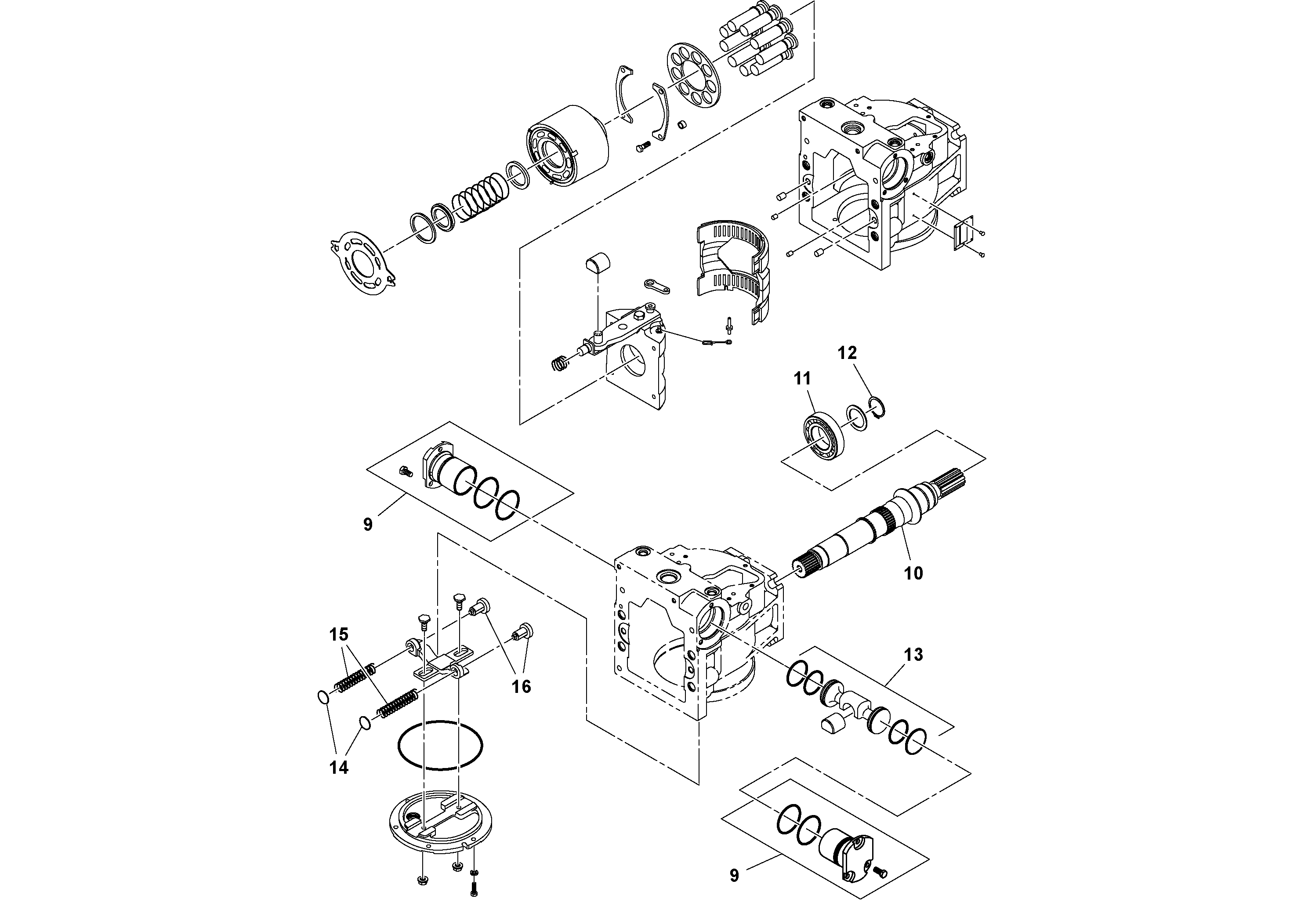 Flywheel Hsg RM58891946 VOLVO
