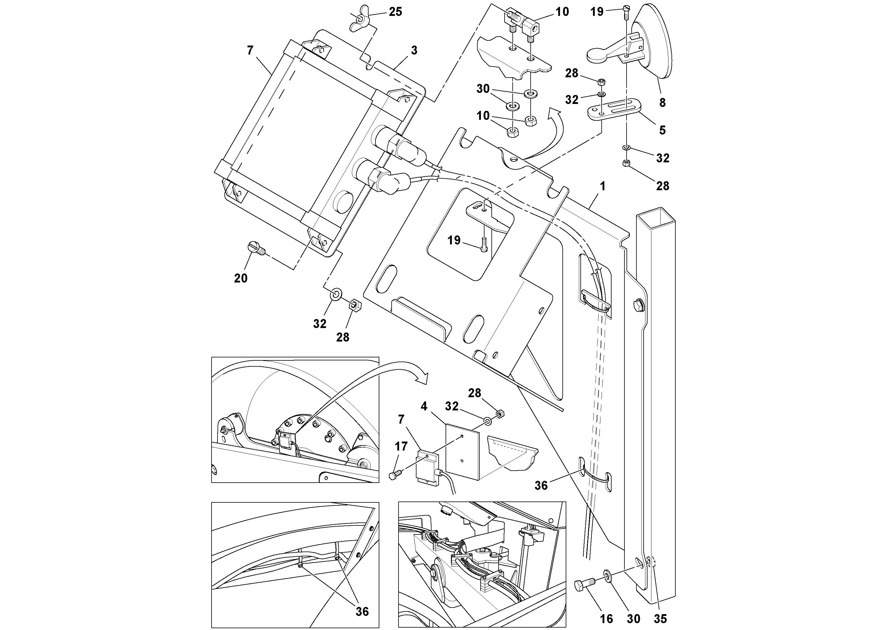Radio Support RM80794258 VOLVO