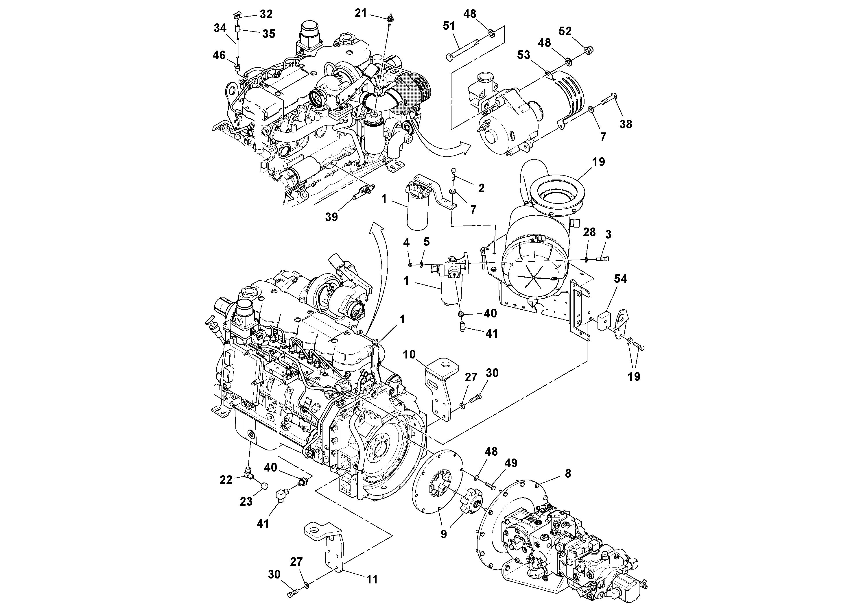 Крепление двигателя RM43859073 VOLVO