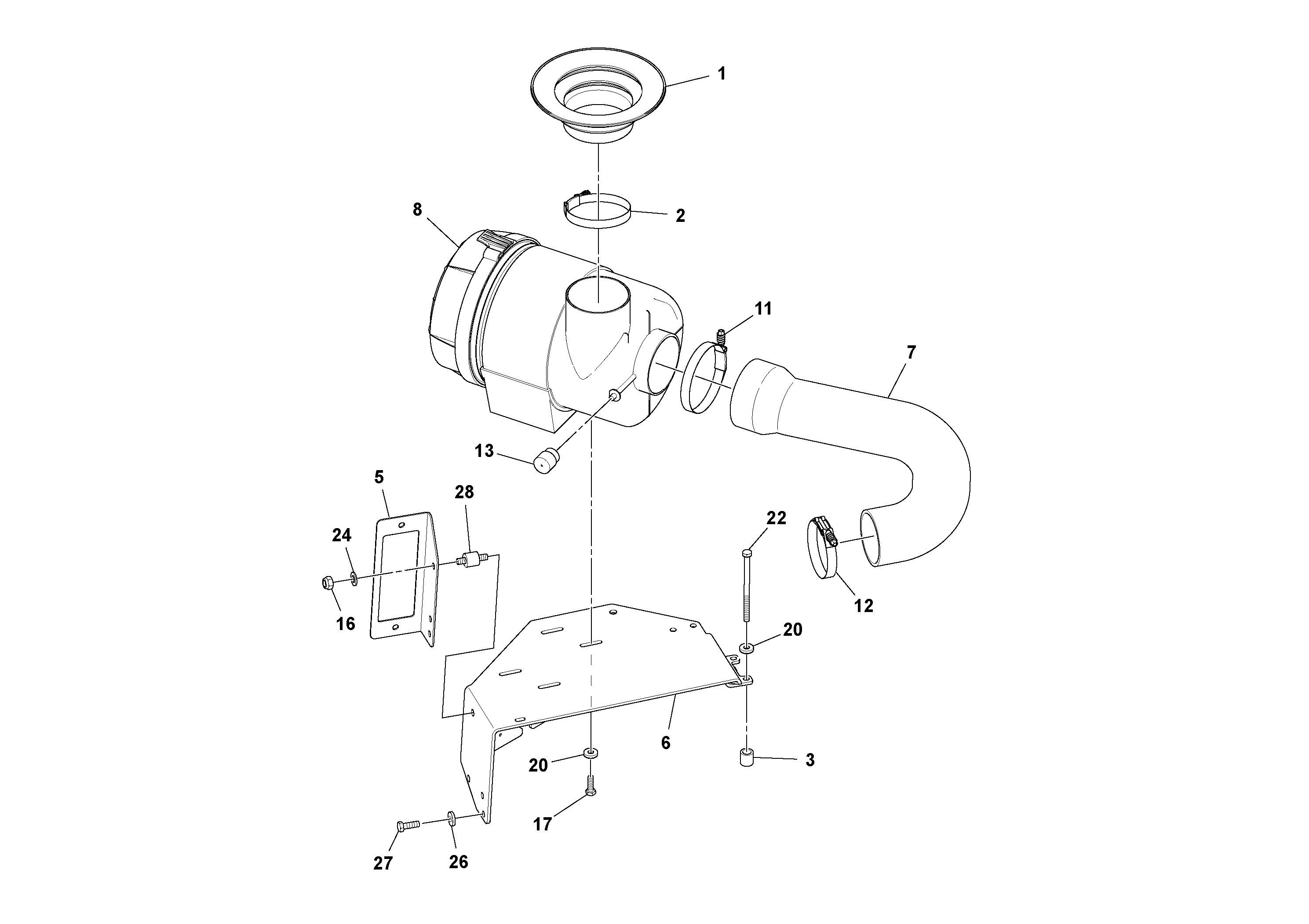 Seat frame RM43881978 VOLVO