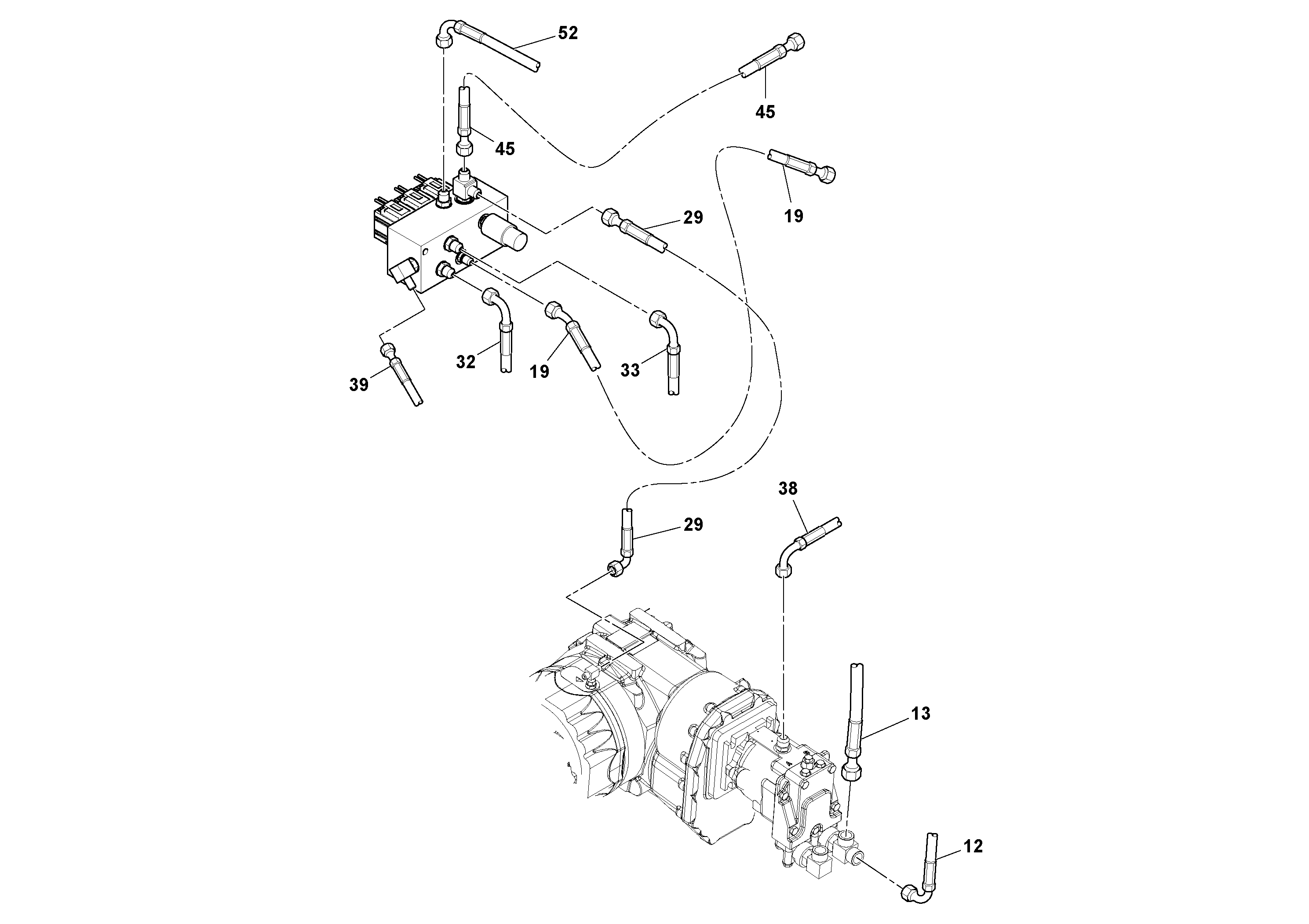 Timing gear casing RM46670741 VOLVO