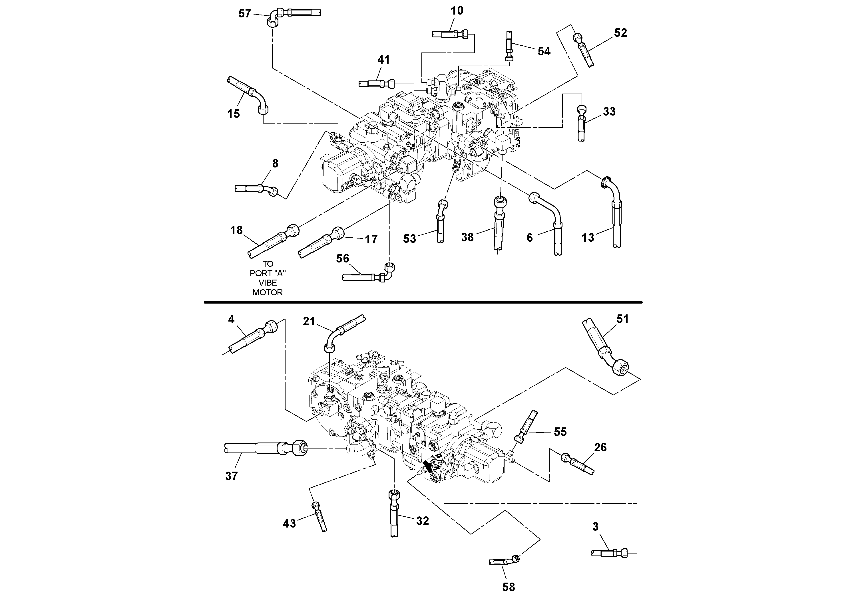 Timing gear casing VOE12792522 VOLVO
