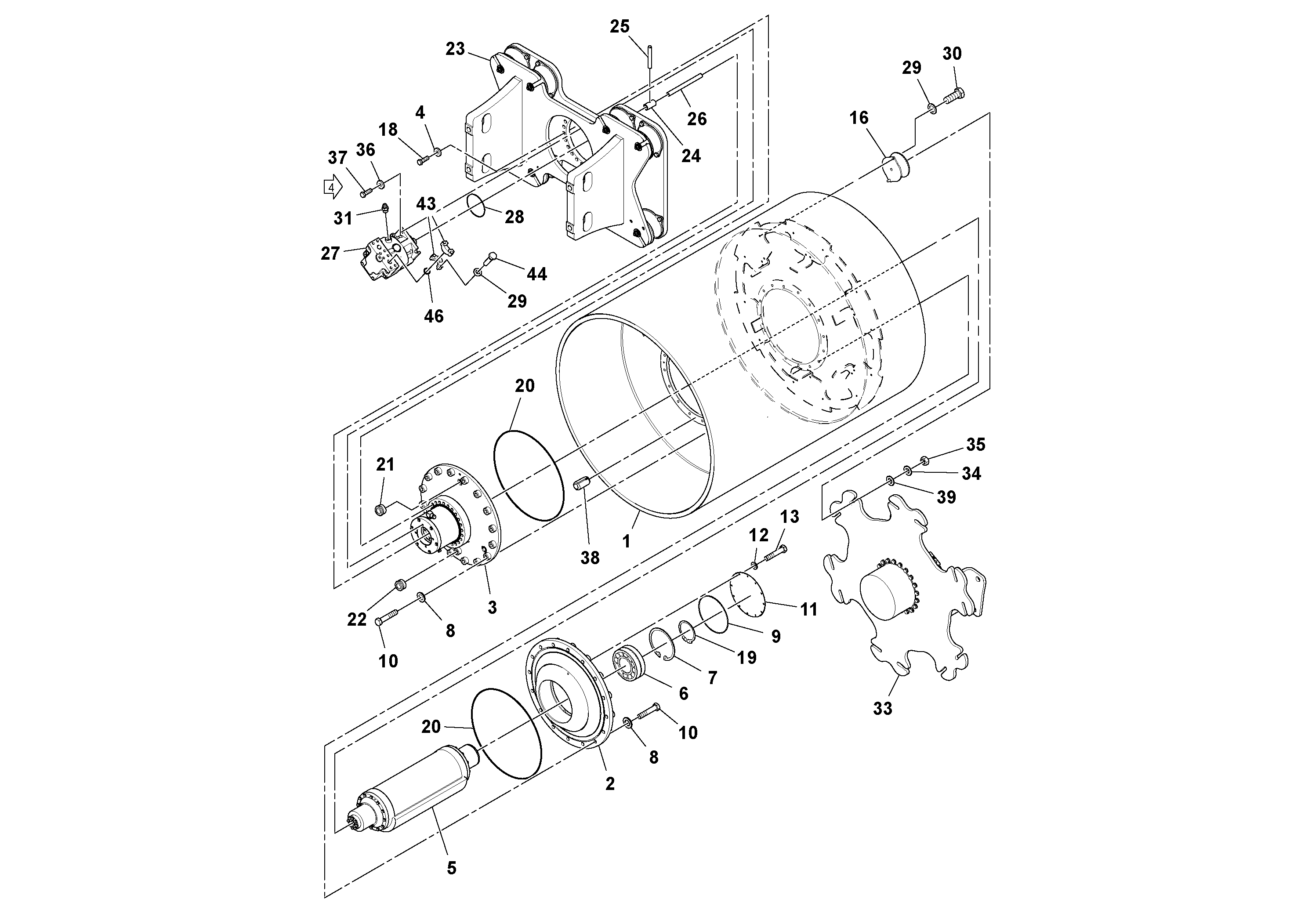 Opr Cylinder RM43845221 VOLVO