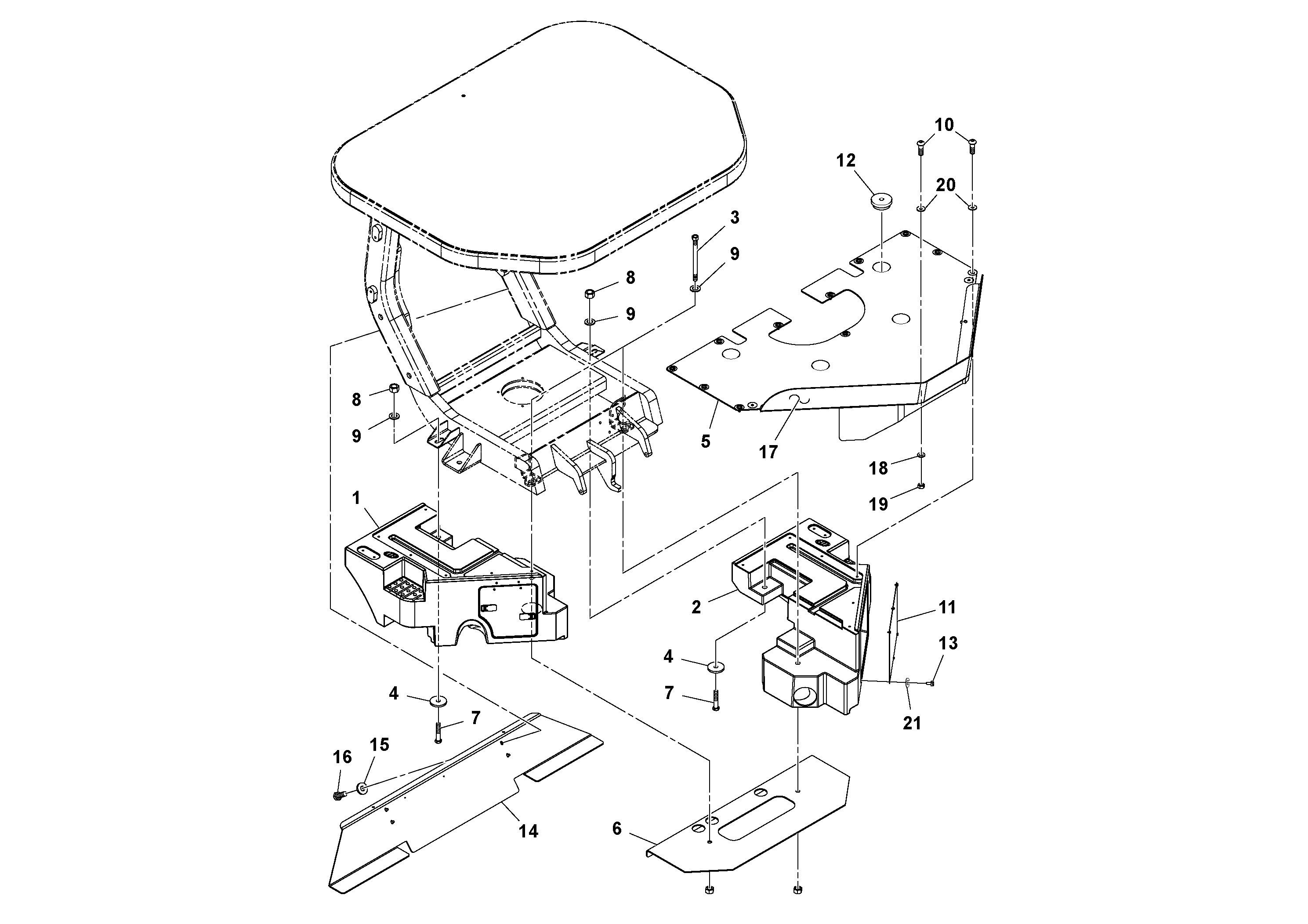 Rec.housing RM13411517 VOLVO