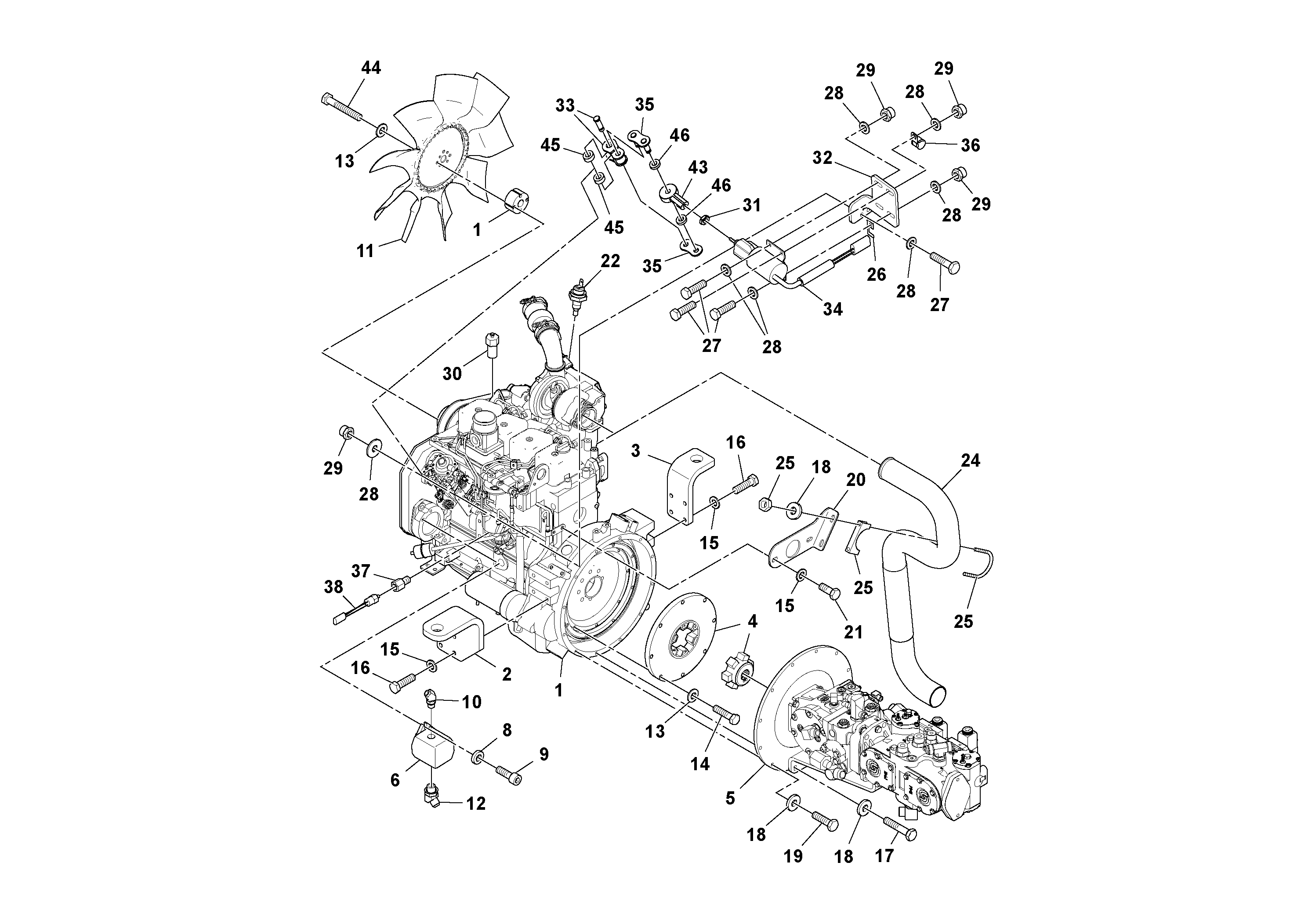 Axle Casing RM13231212 VOLVO