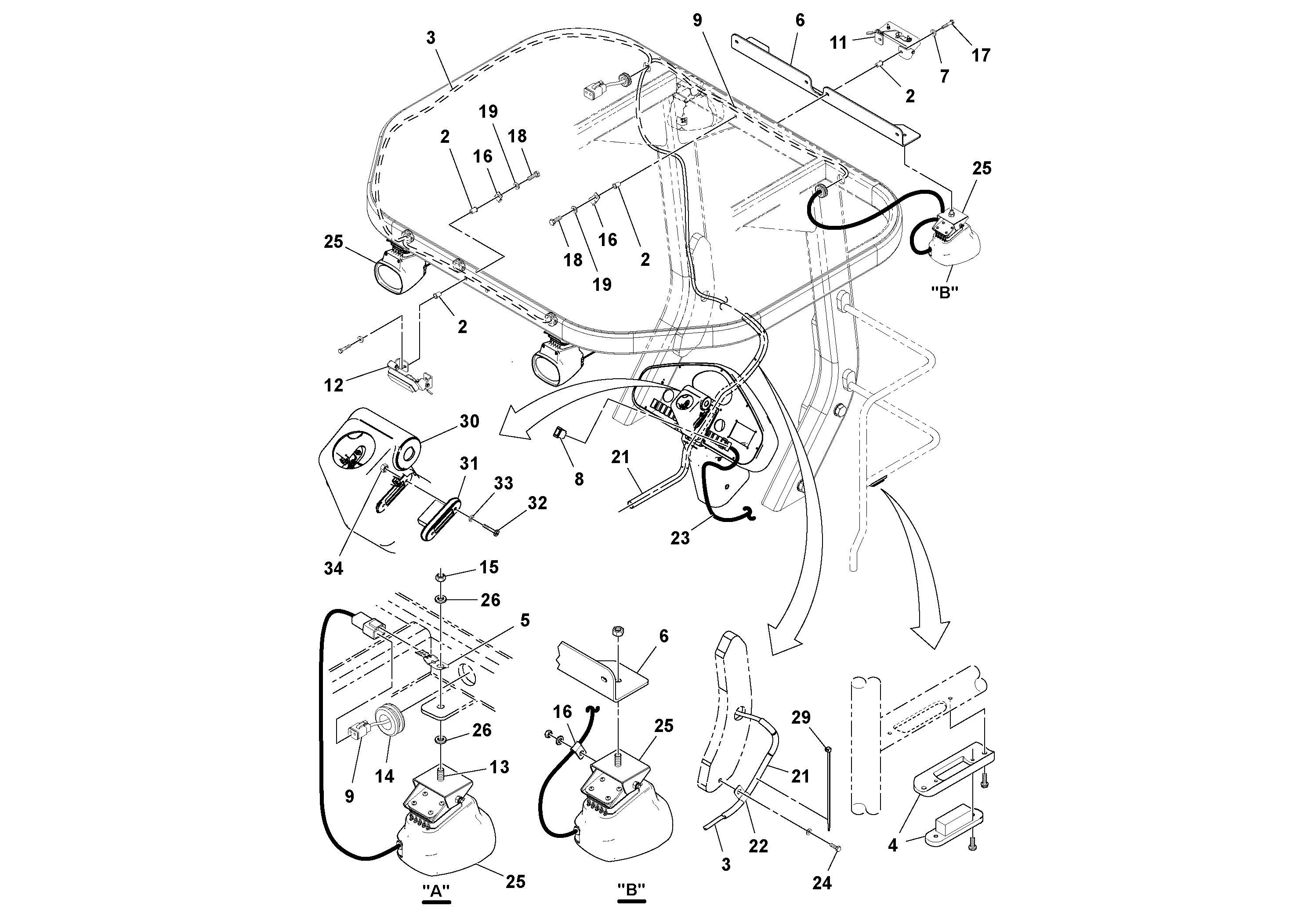 Support Blade RM59889618 VOLVO