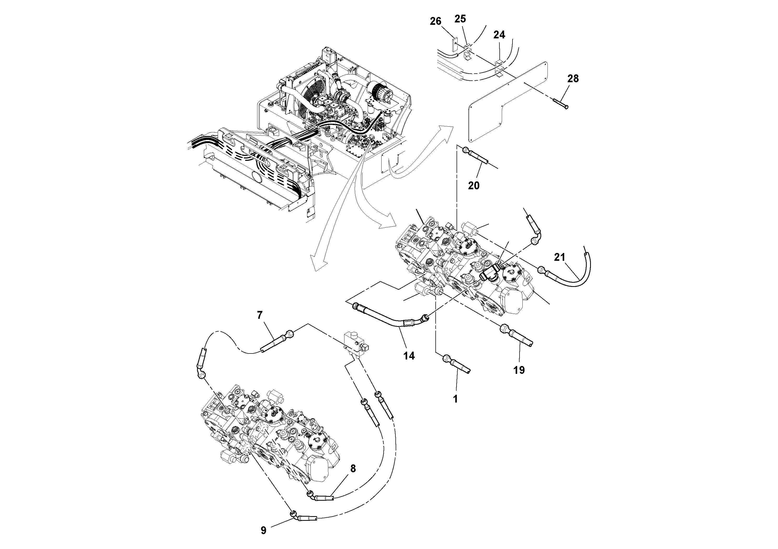 Timing gear casing RM19289289 VOLVO
