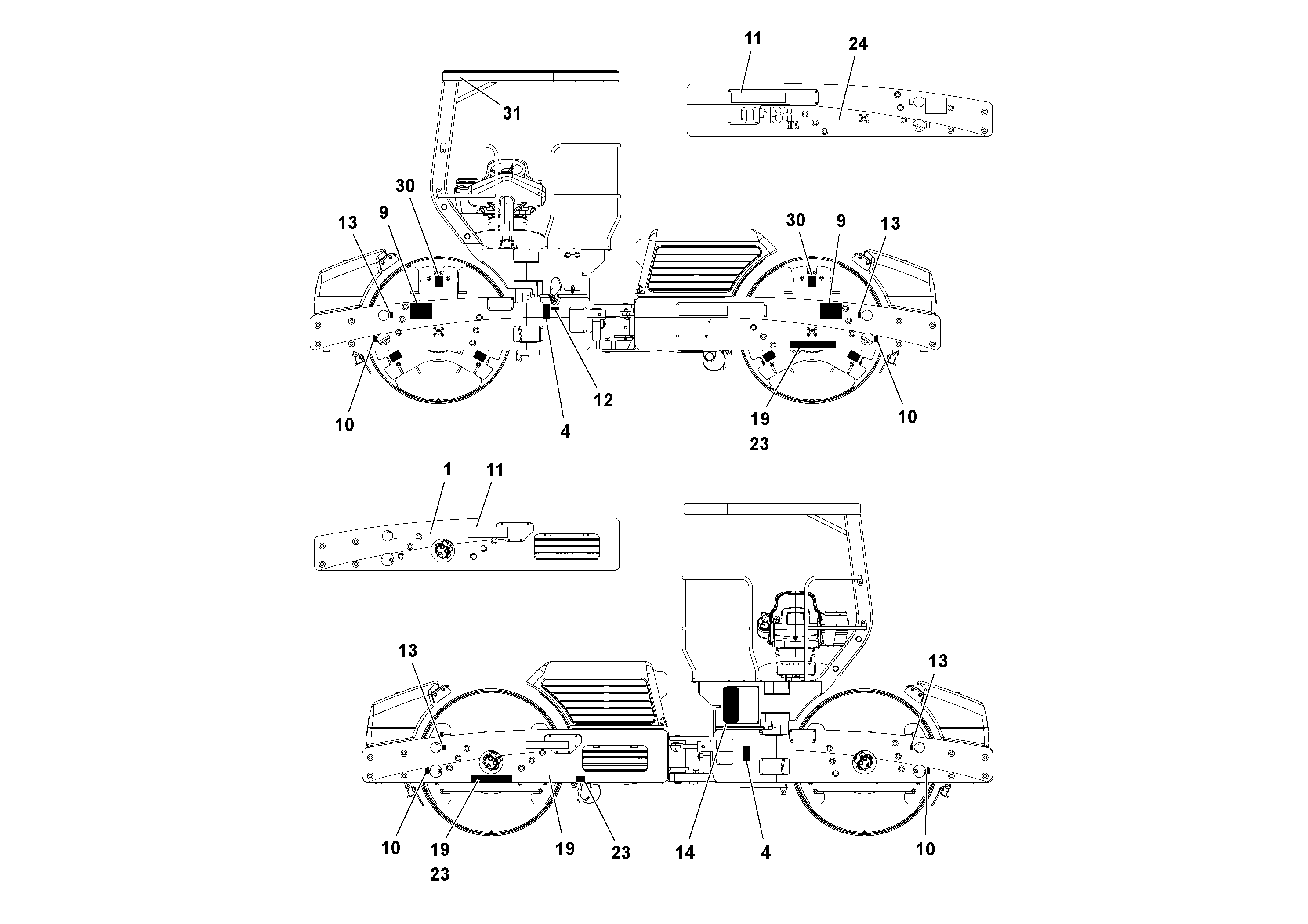 Cylinder Block RM13385232 VOLVO
