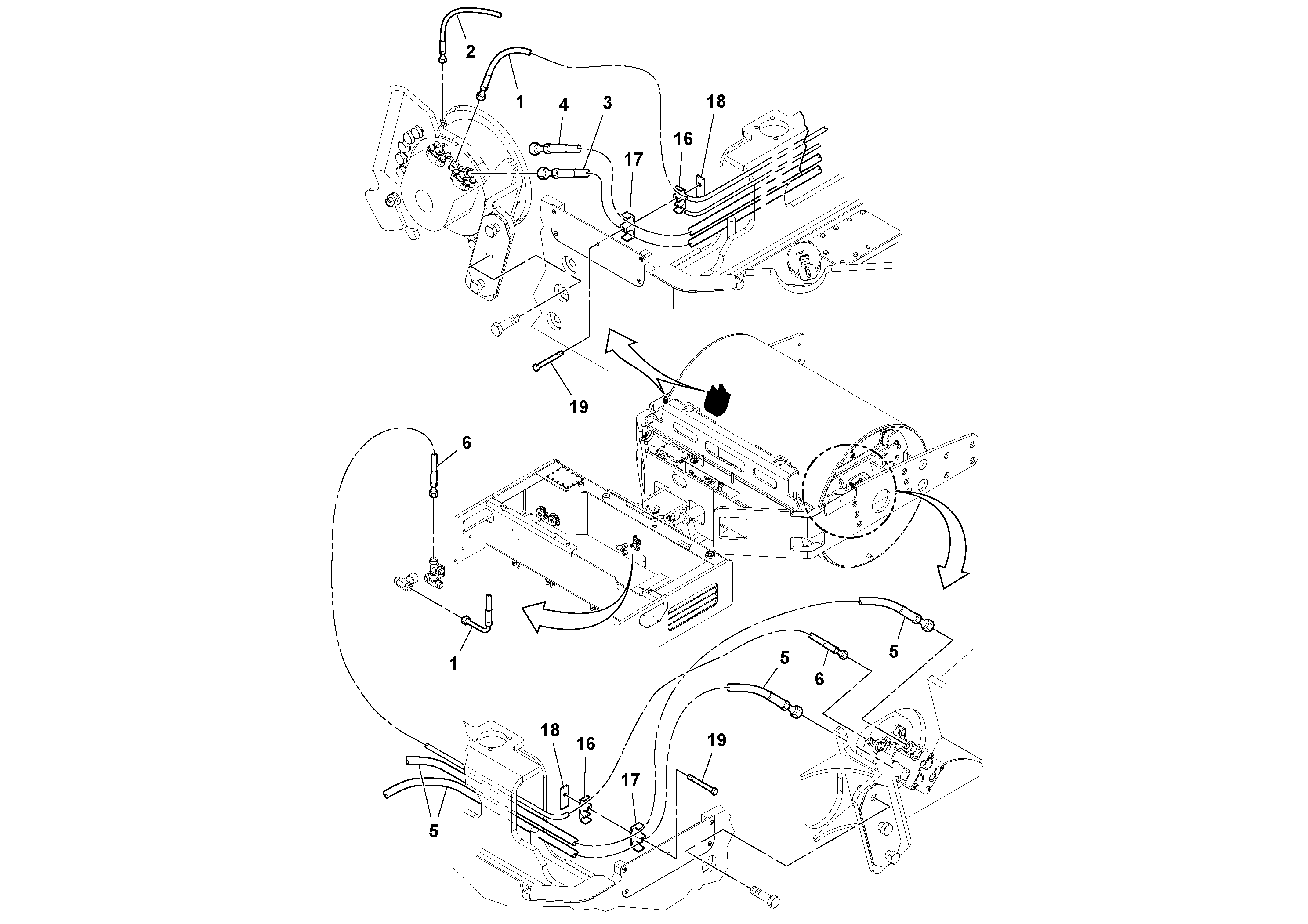 Timing gear casing RM13286604 VOLVO