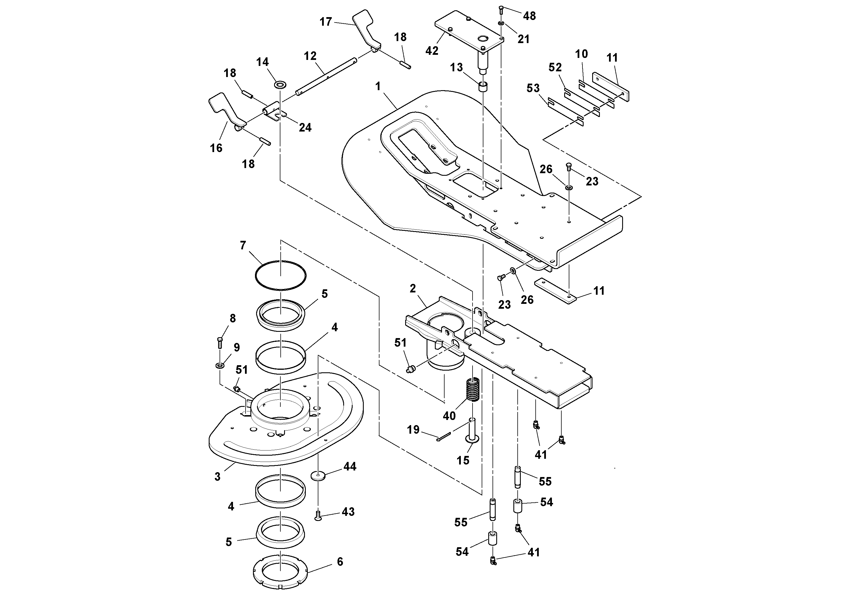 Hinge straight, bottom ri RM13322920 VOLVO