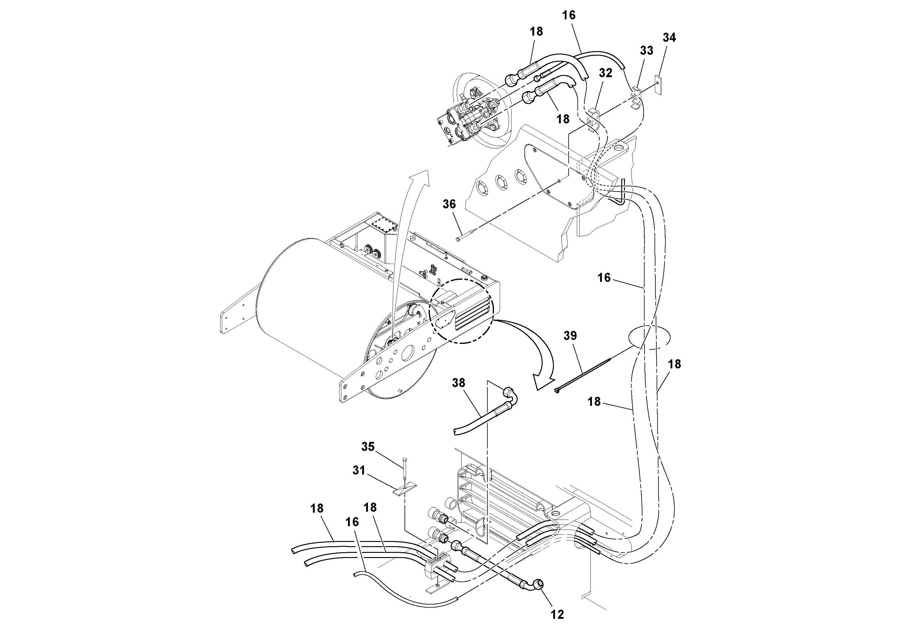 For upper engine part RM96743869 VOLVO