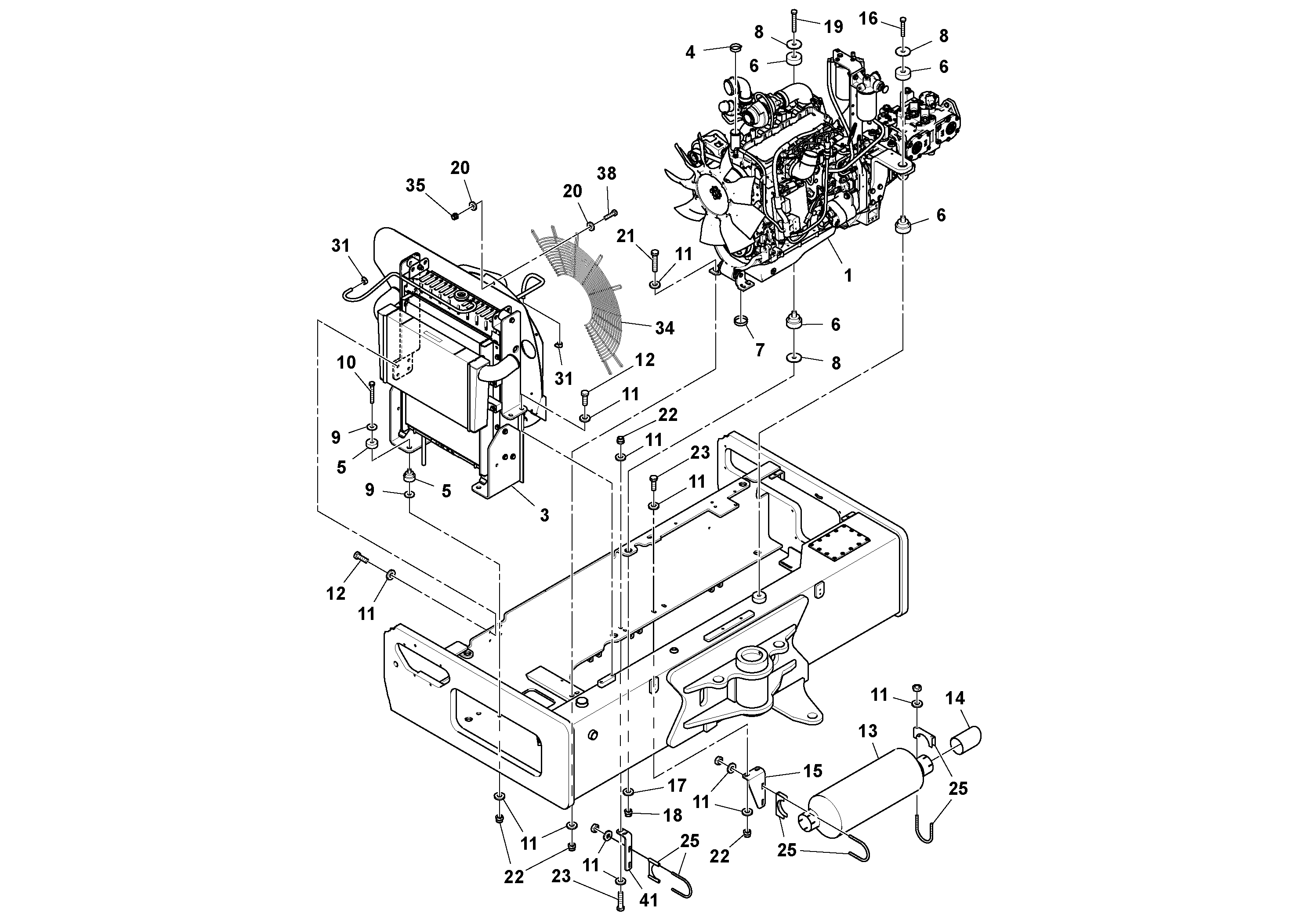 Rec.housing RM13415617 VOLVO