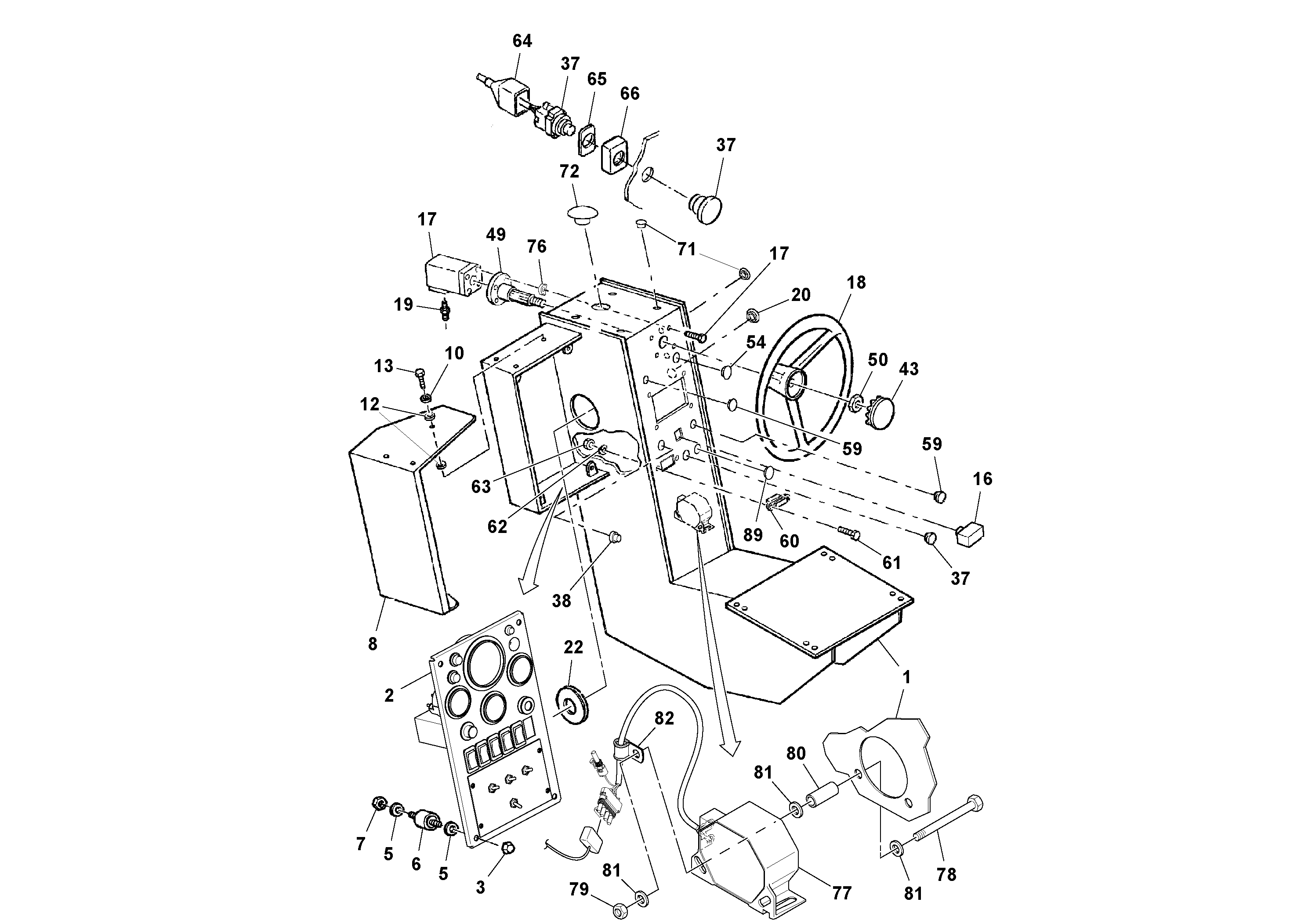 Hydr. Cylinder, Boom VOE12769861 VOLVO