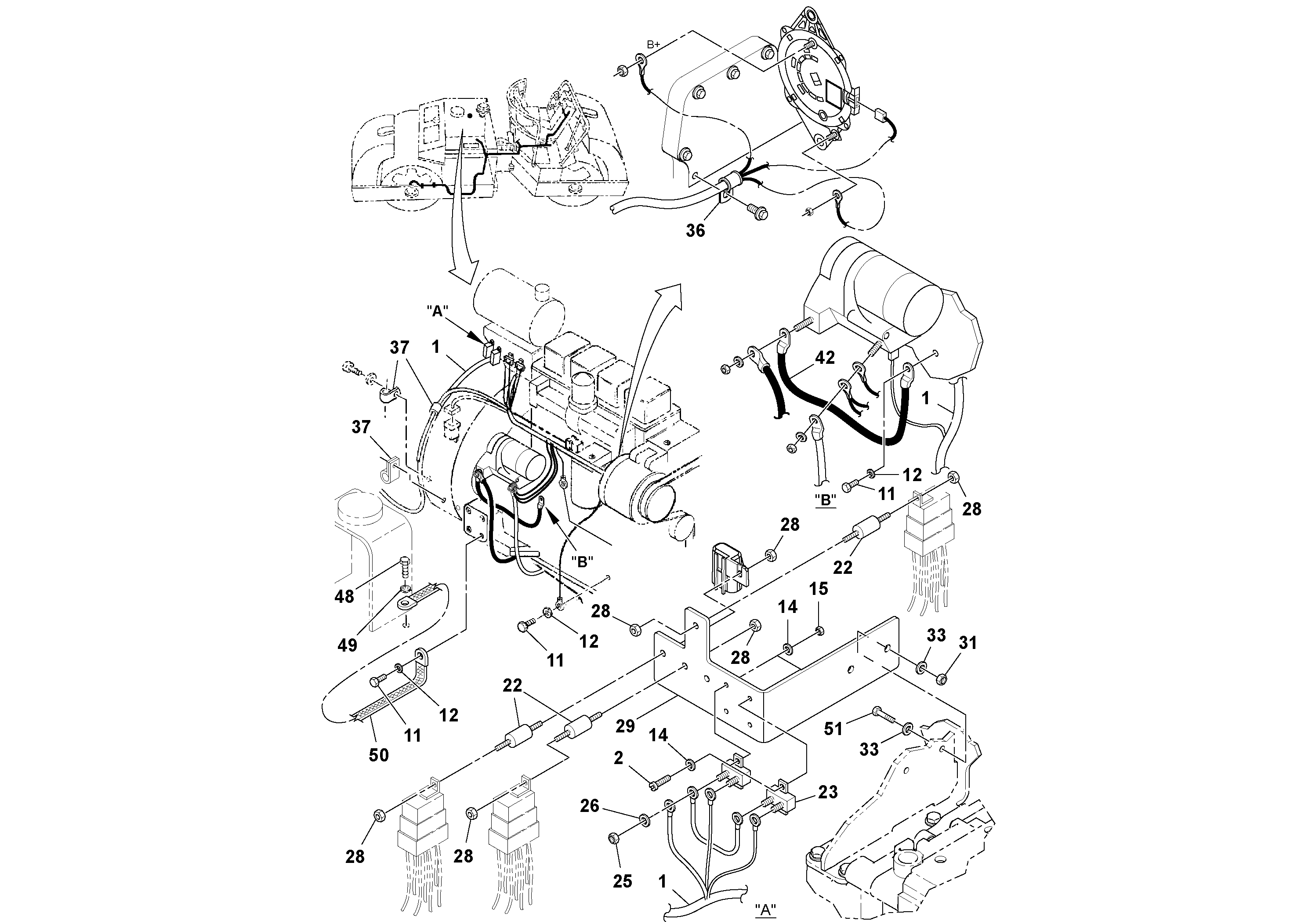 Seat frame RM43979061 VOLVO
