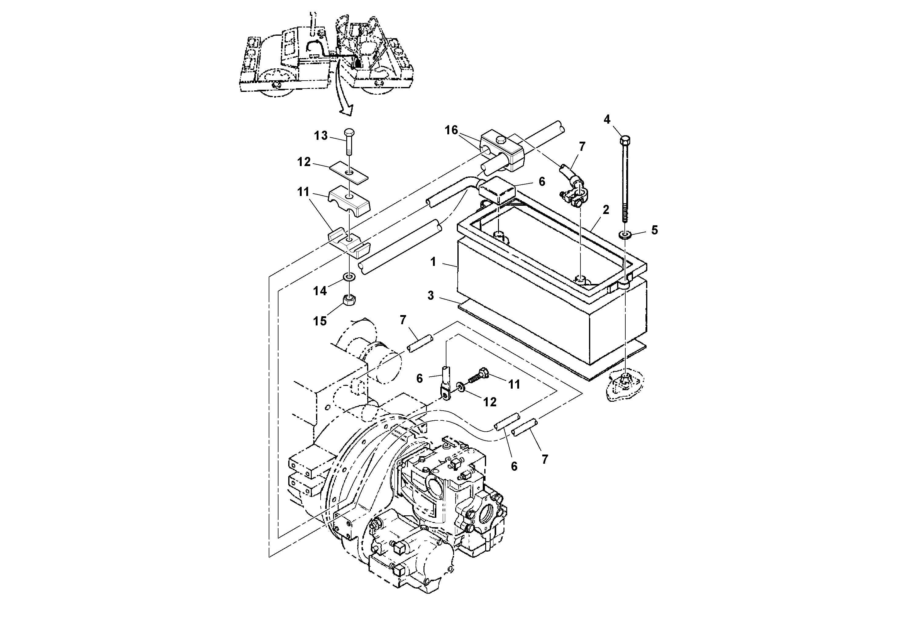 Brush Bearing RM59203232 VOLVO