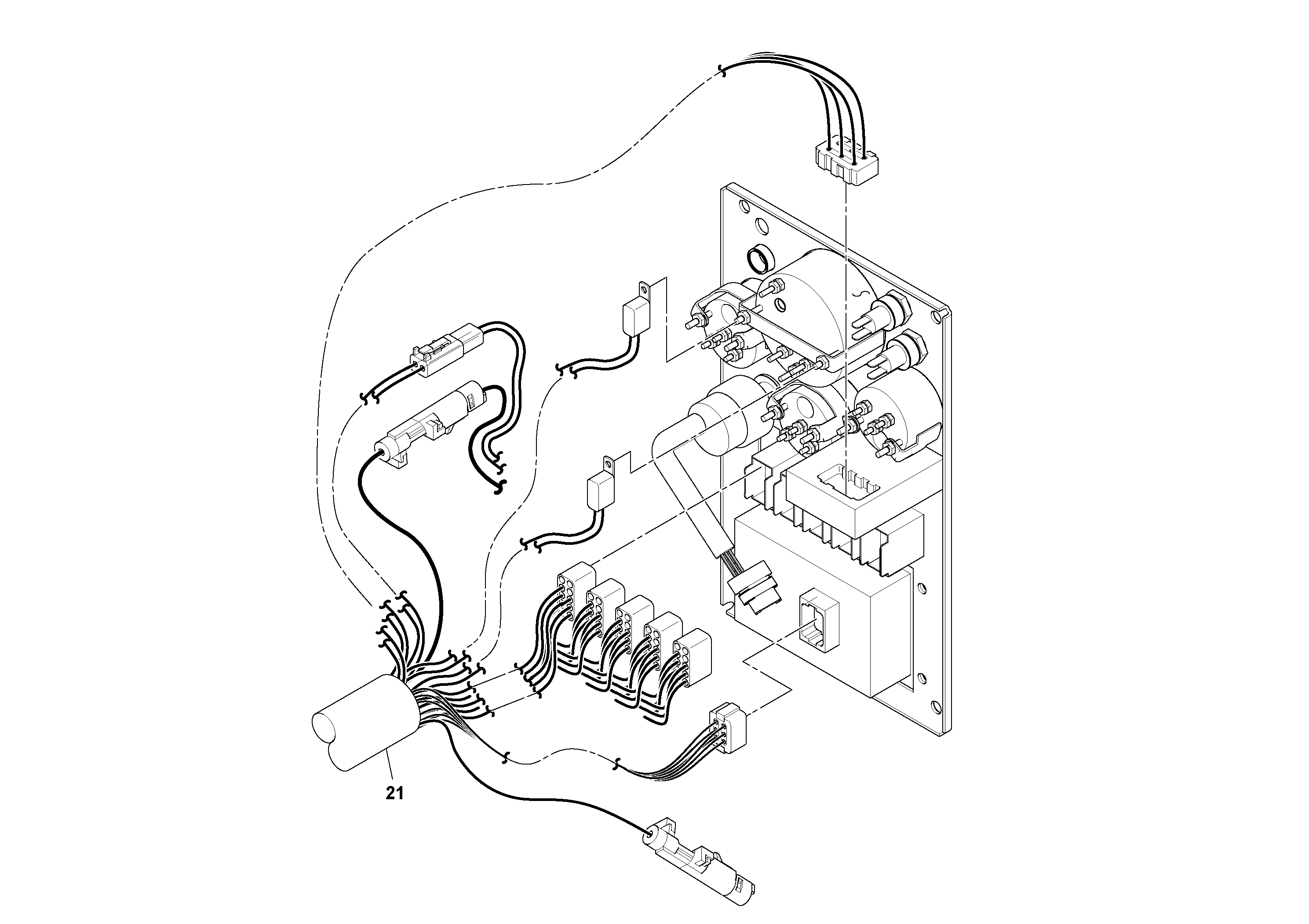Cable harness RM46677191 VOLVO