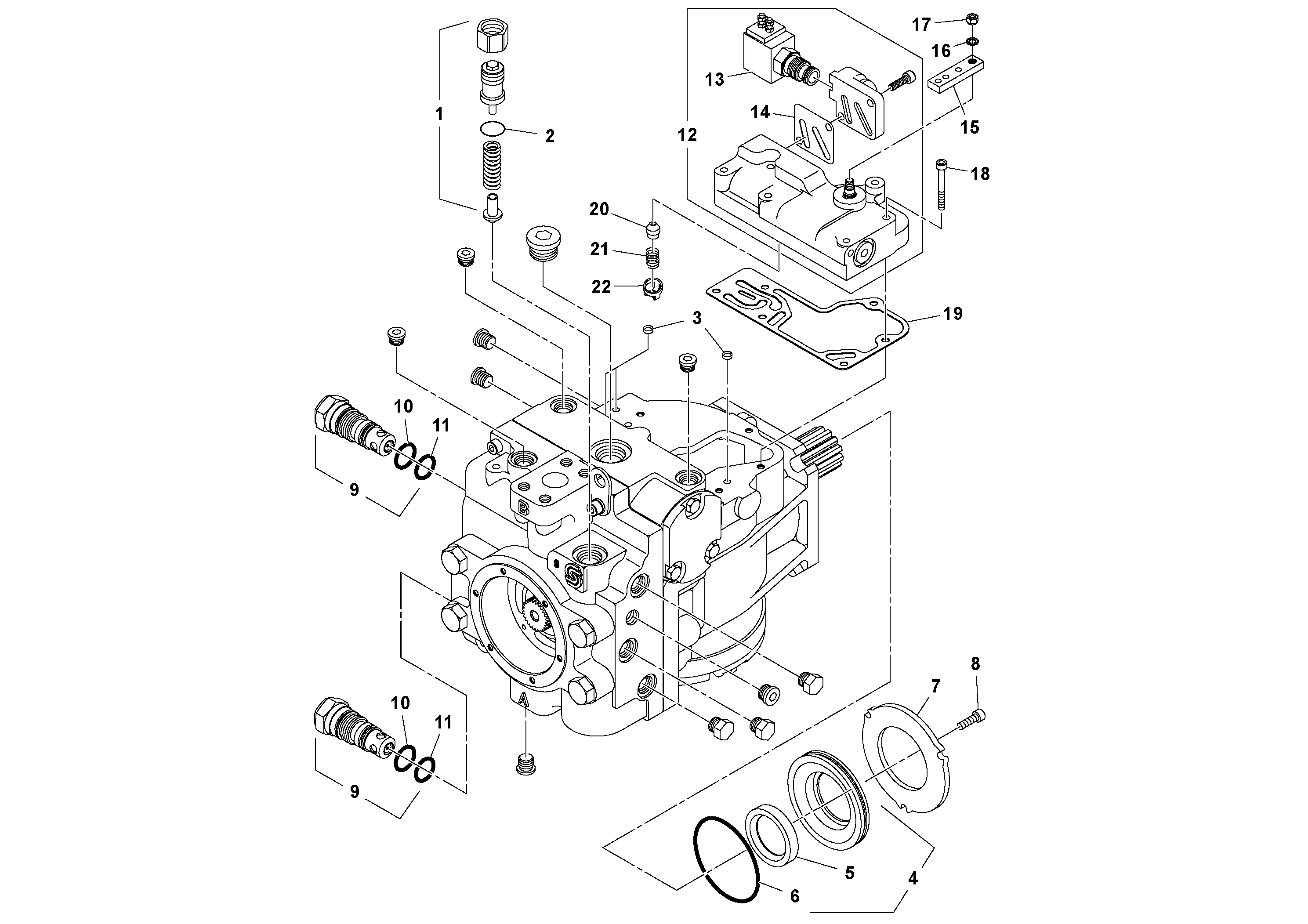 Five-way Union RM59360792 VOLVO