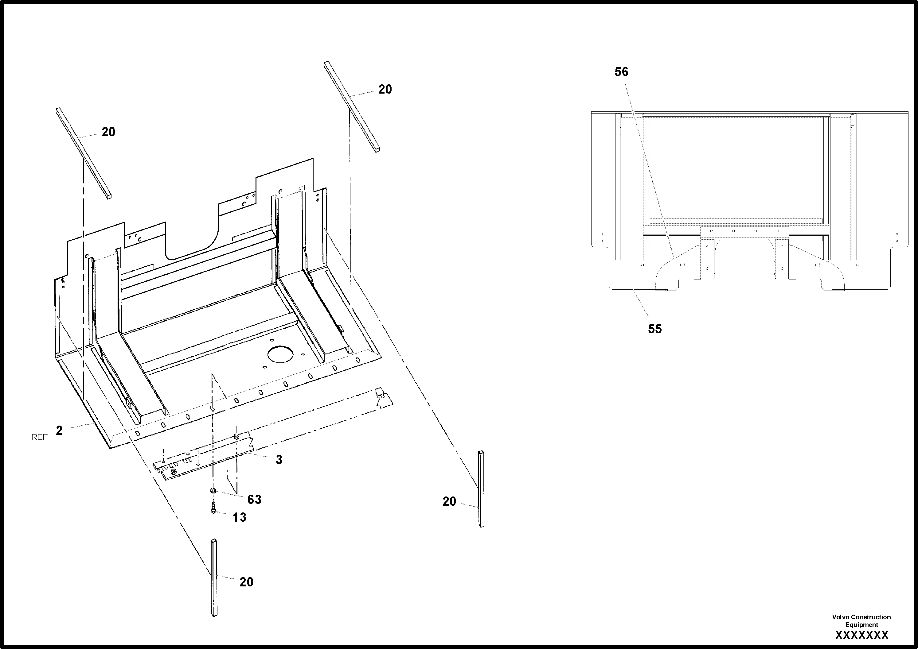 Cabin roof RM59285775 VOLVO