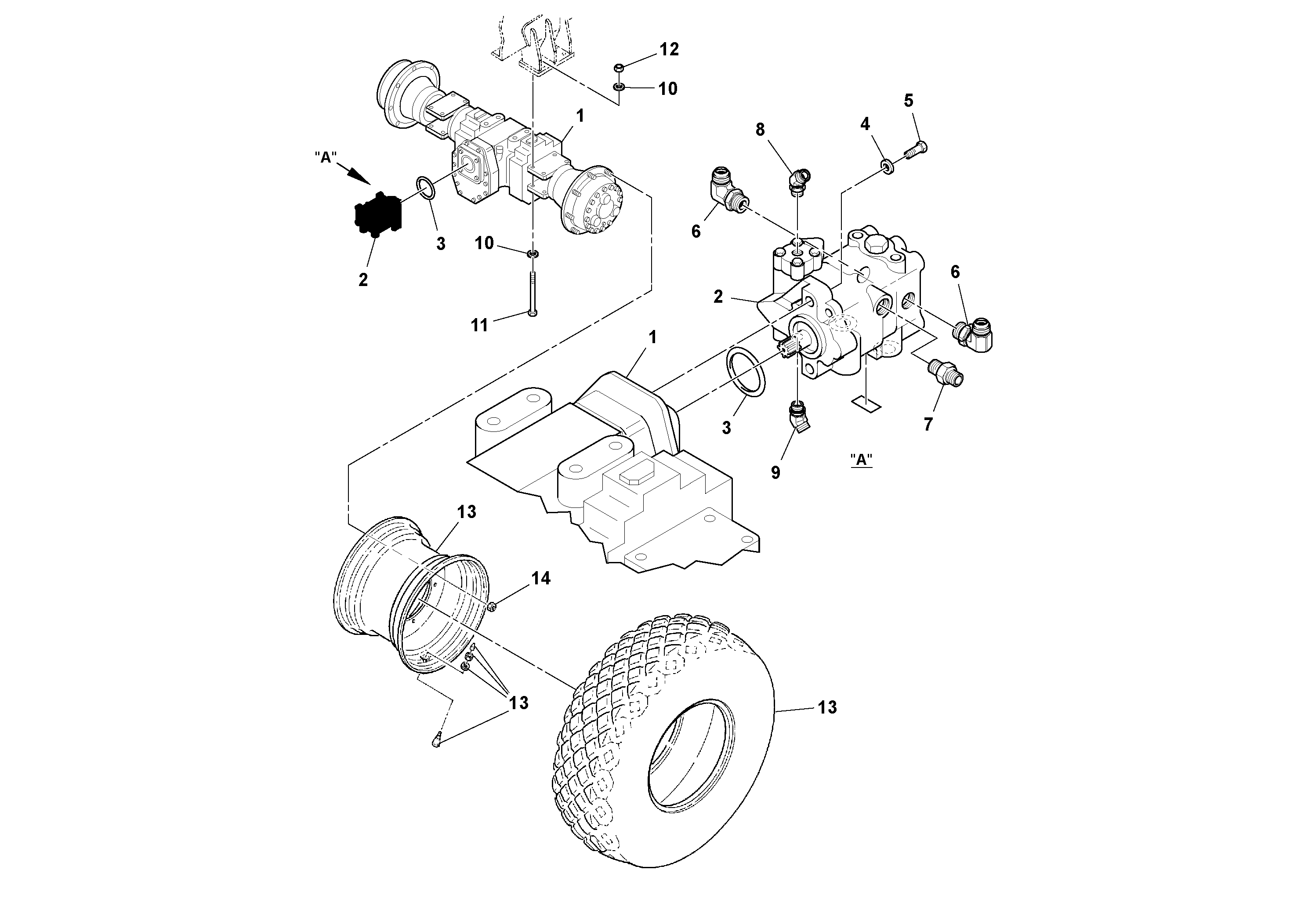Opr Cylinder VOE9013205984 VOLVO