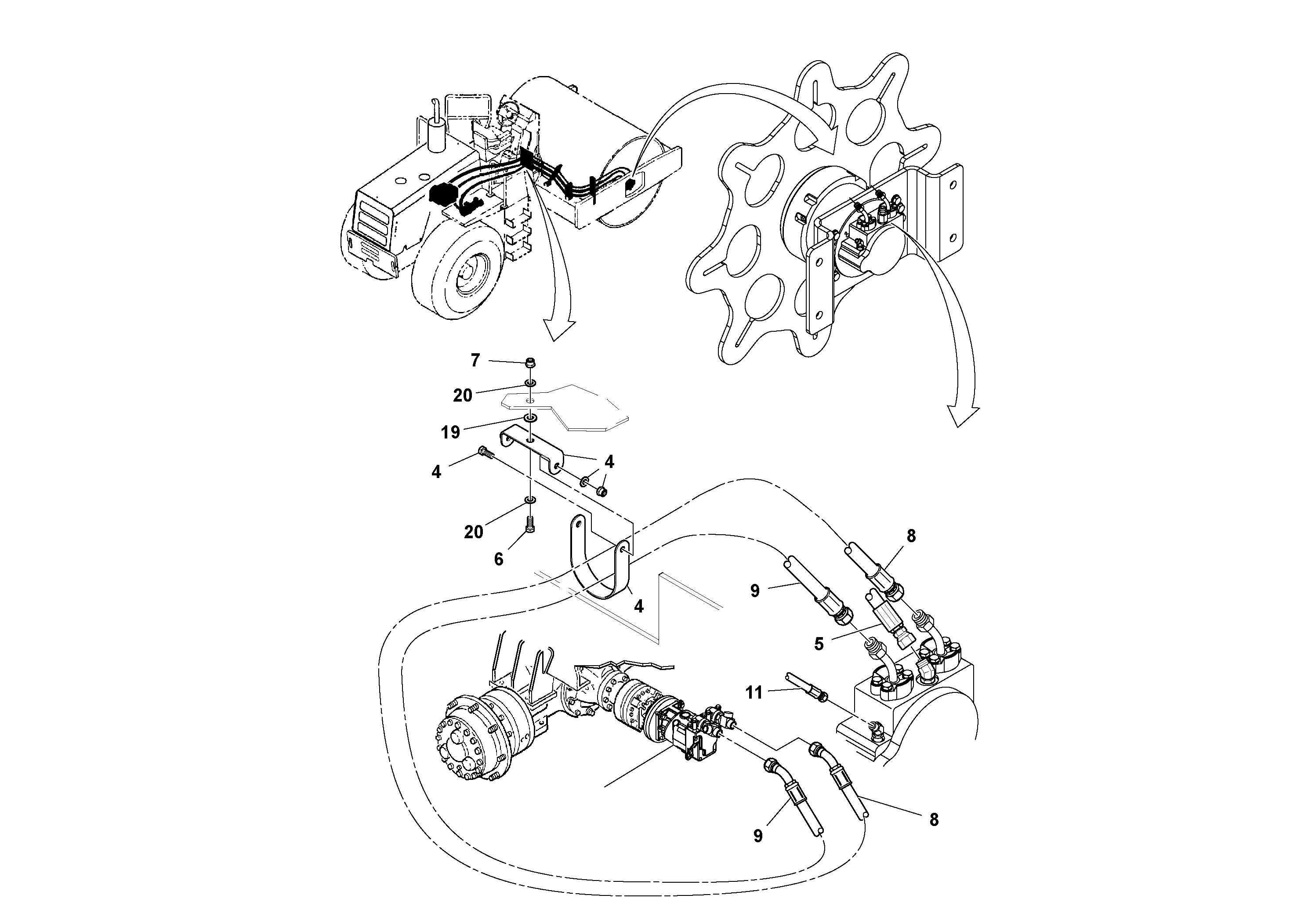 Timing gear casing RM43890466 VOLVO