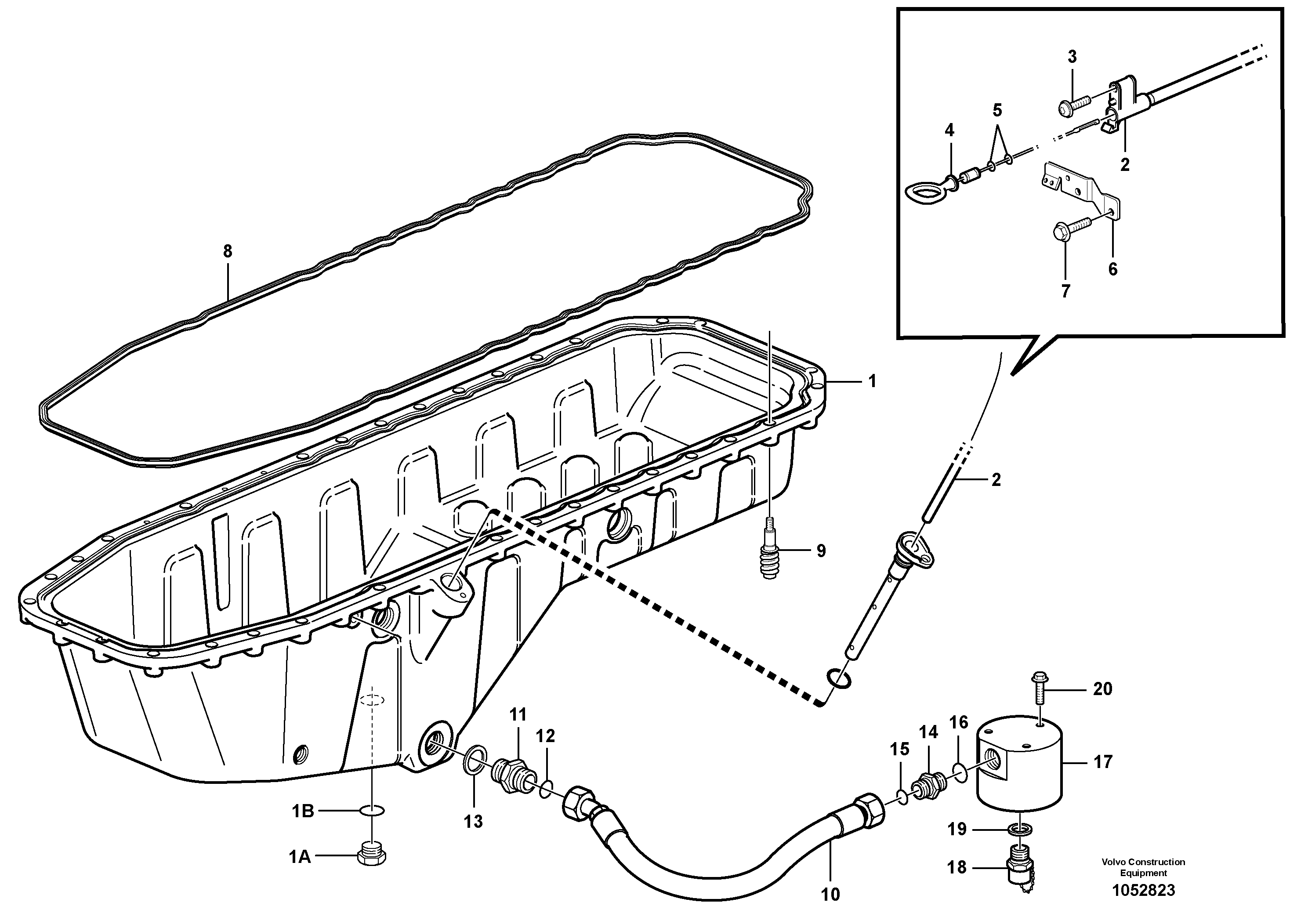 Relay, back-up lamp VOE11423482 VOLVO