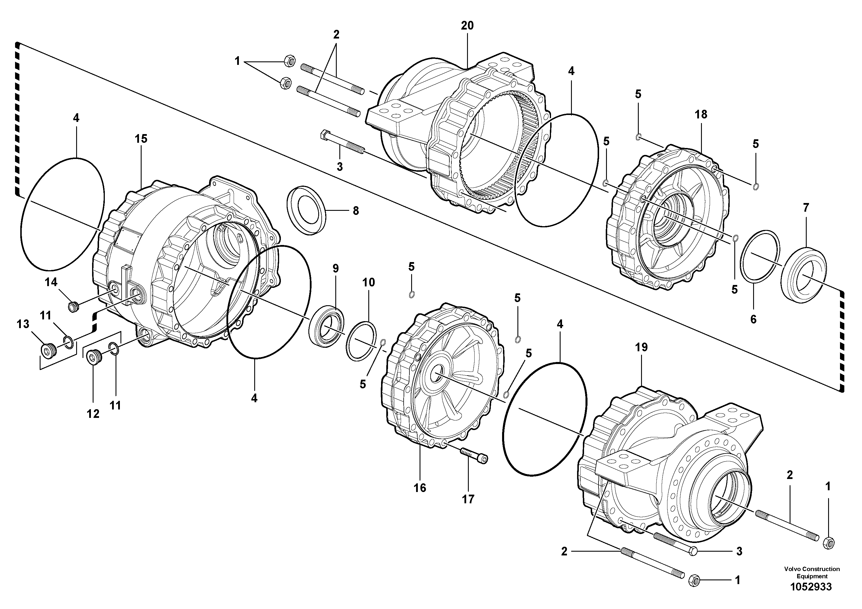 For upper engine part VOE12748159 VOLVO