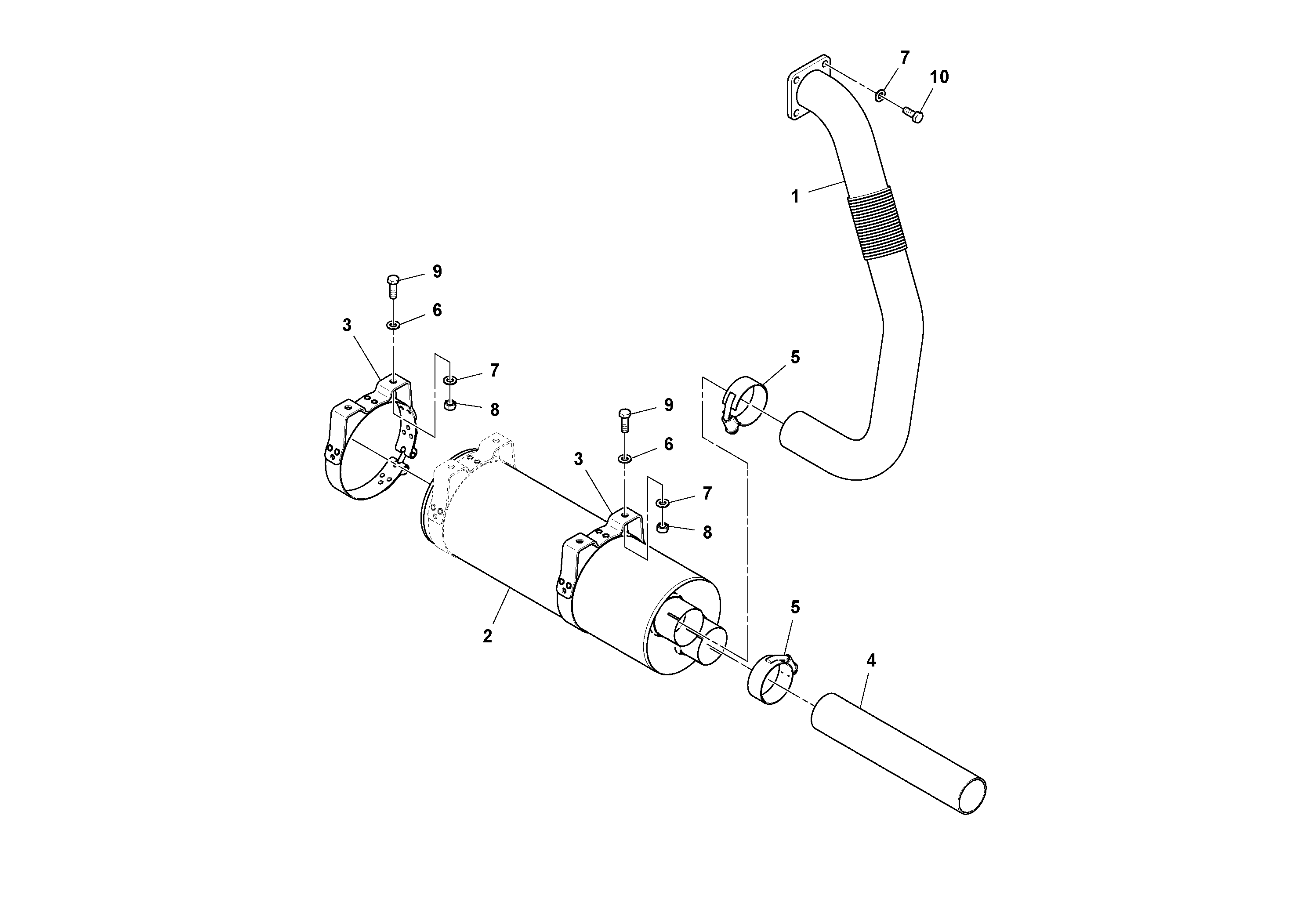 Clamp Exhaust RM43846880 VOLVO