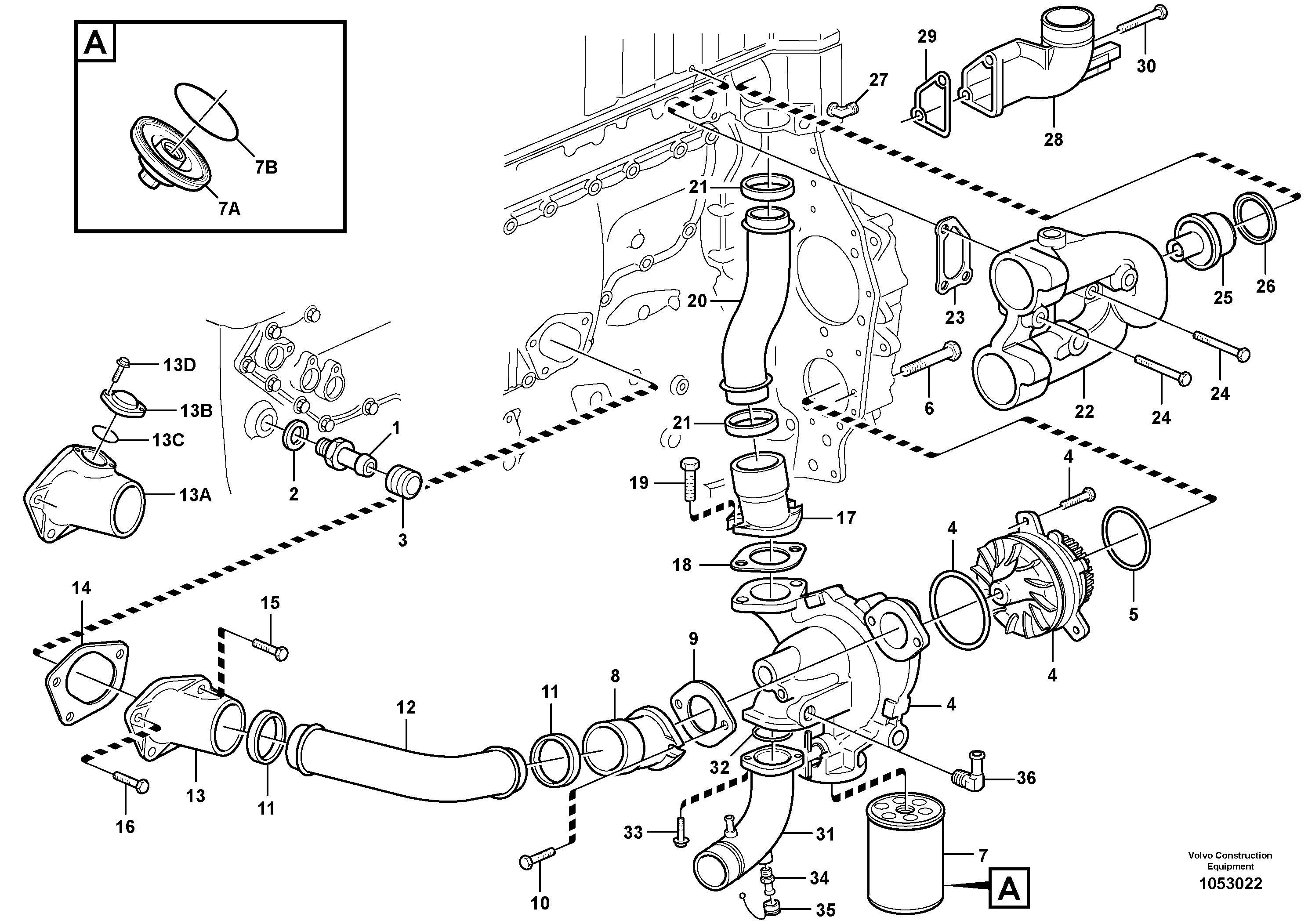 Spr Tensioner VOE20713954 VOLVO
