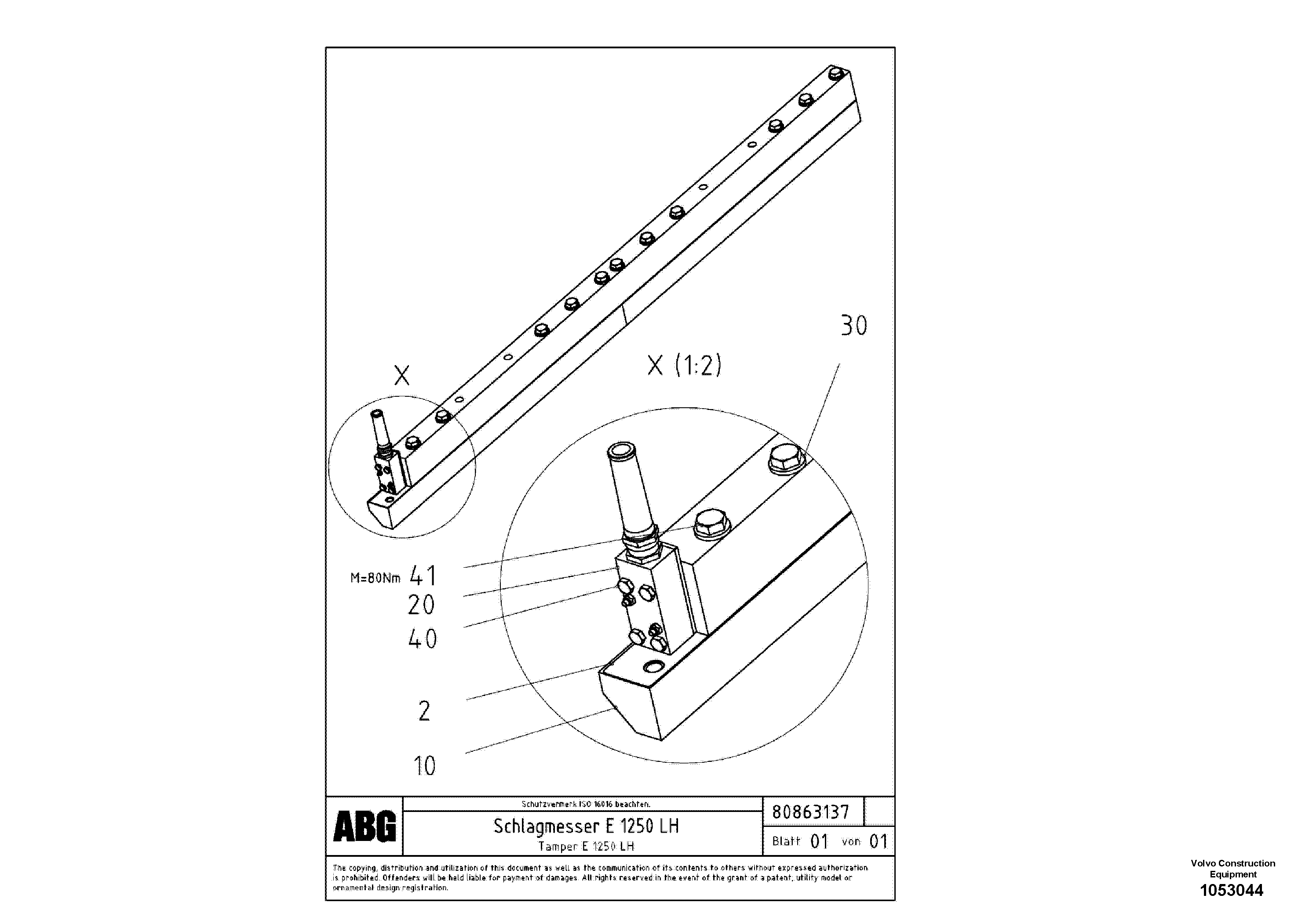 Oilpump gear RM80867641 VOLVO