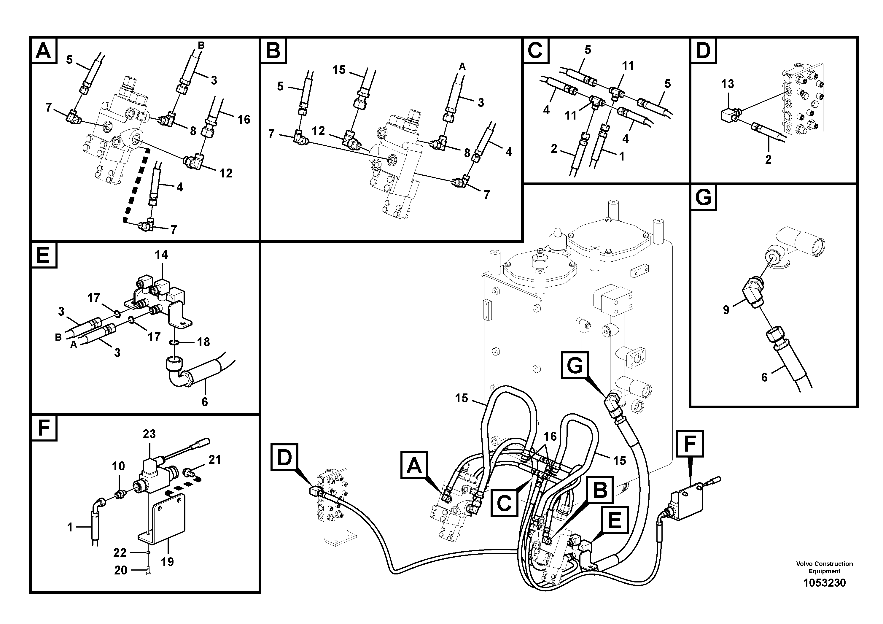 Timing gear casing VOE937556 VOLVO
