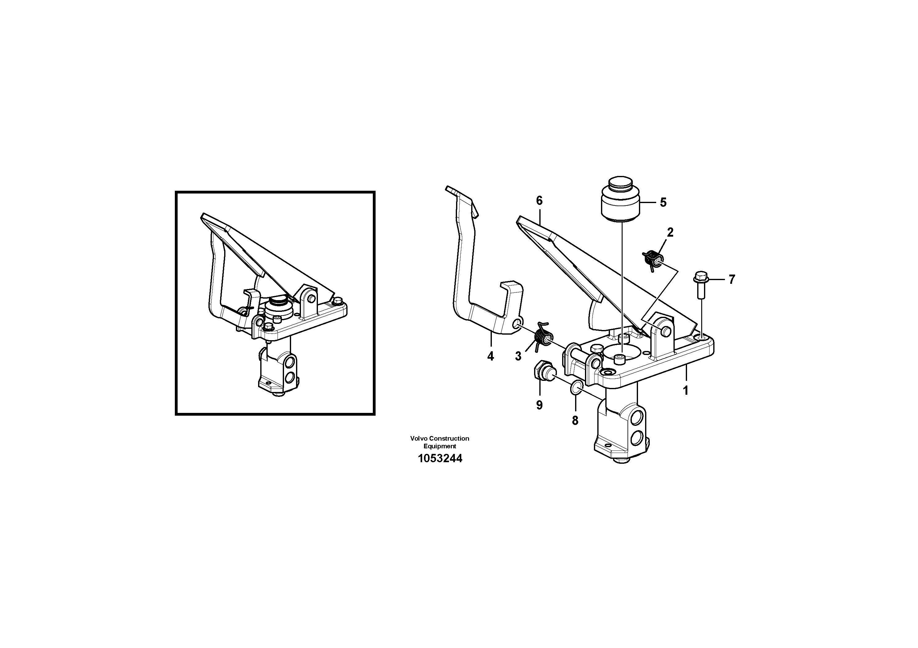 Load Support VOE14612920 VOLVO
