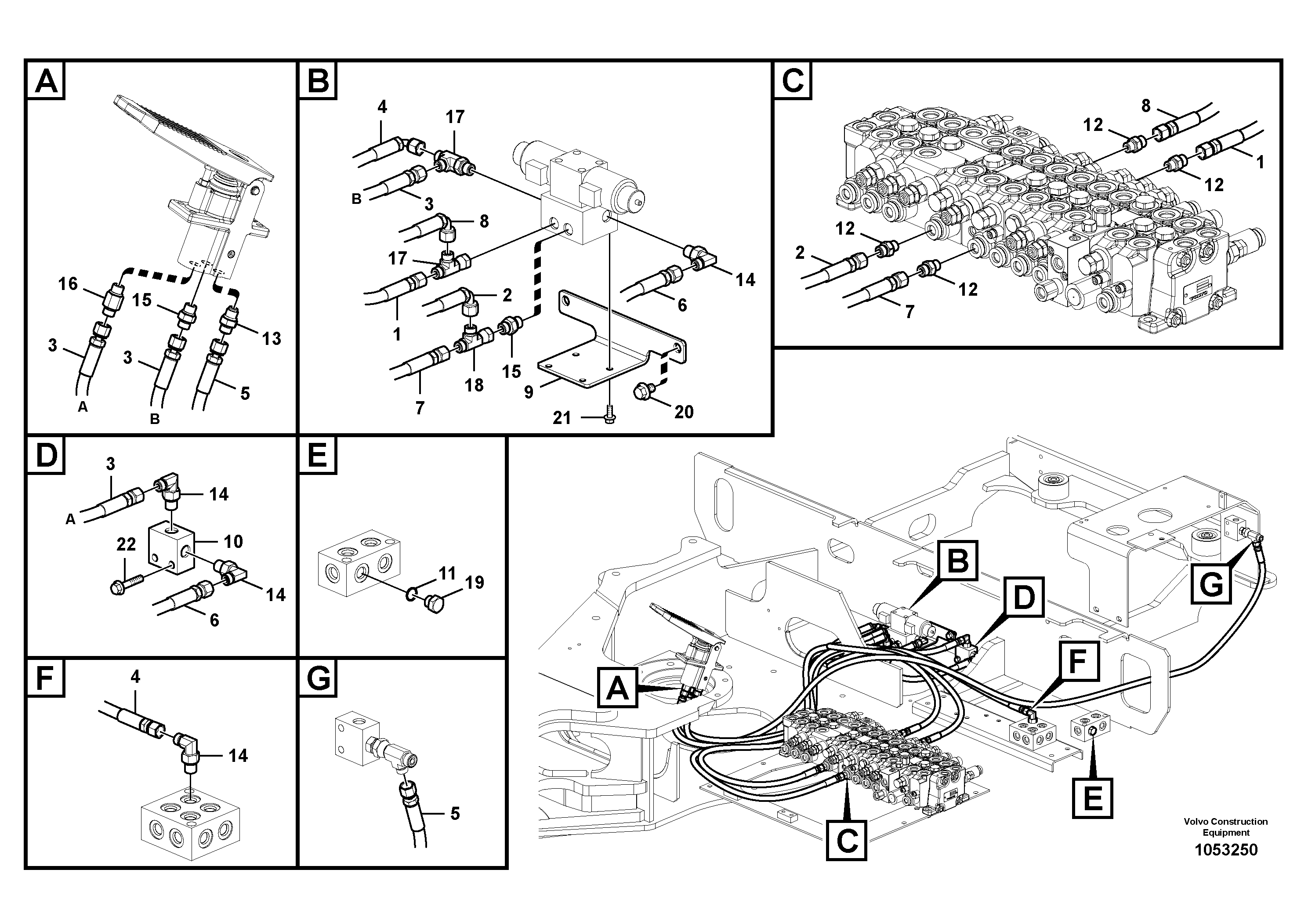 Bracket VOE14593900 VOLVO