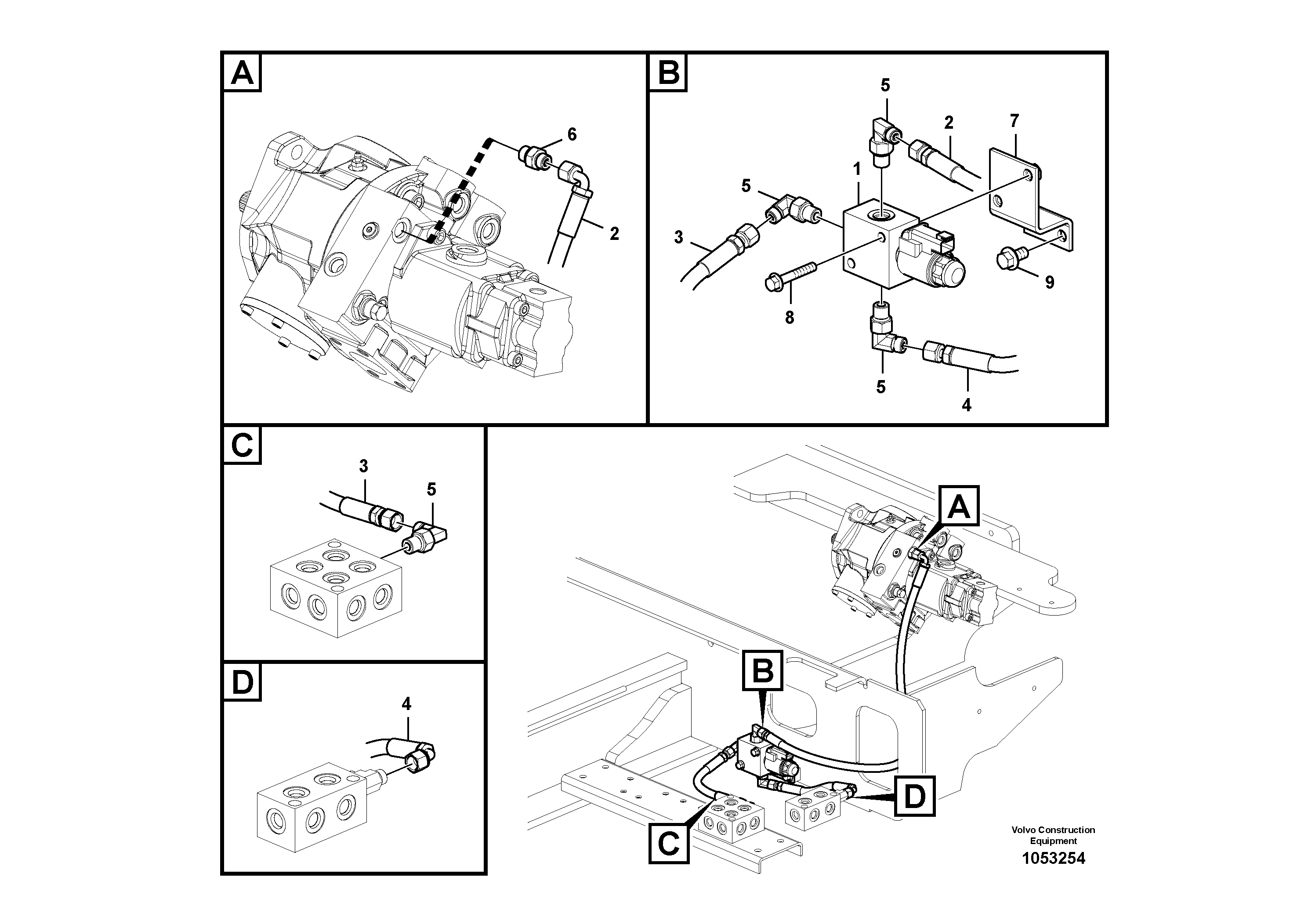Seat frame VOE14606259 VOLVO