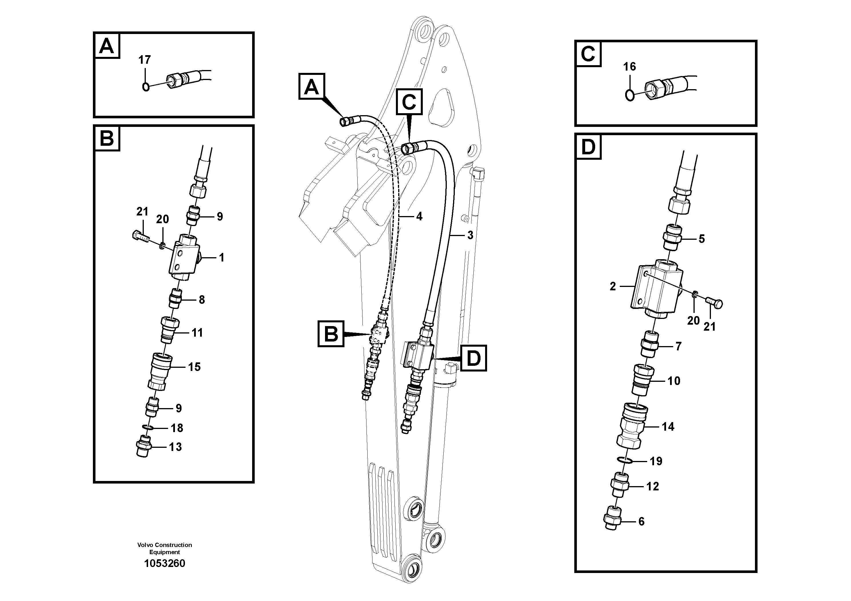 Приборы VOE14633063 VOLVO